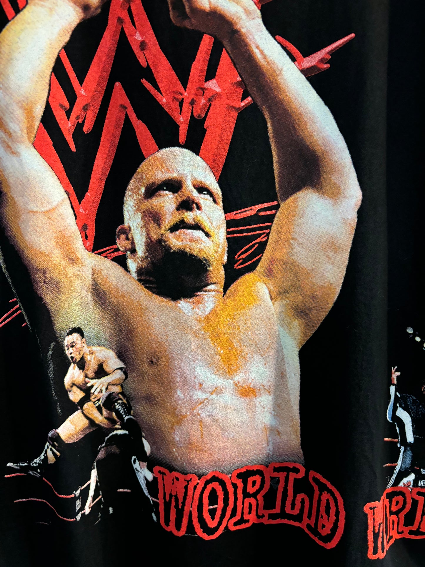 Vintage WWF AOP Large Rare ( 21.5 By 30 )