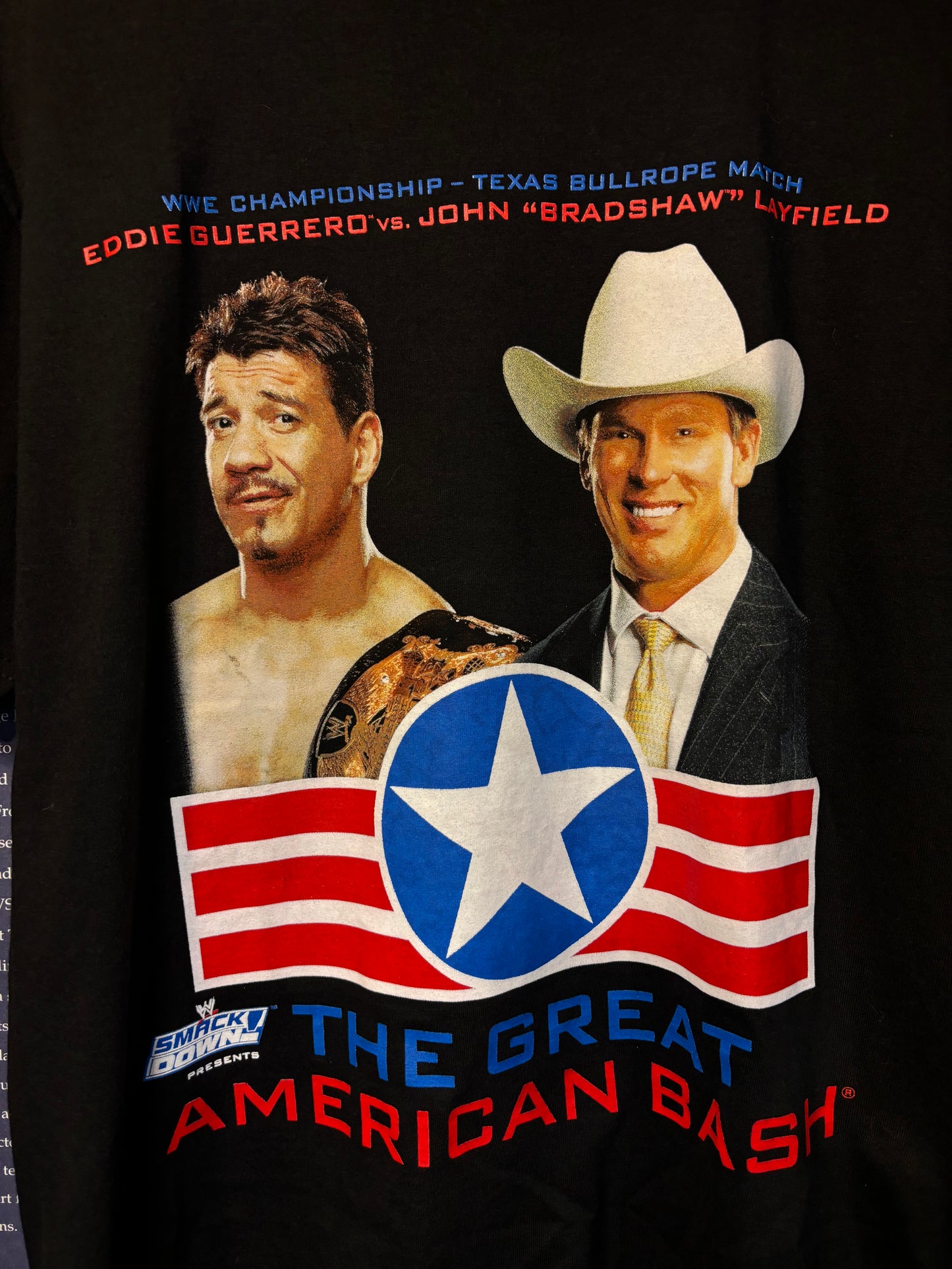Vintage Wrestling Eddie & JBL Medium ( 21 By 28 ) $100