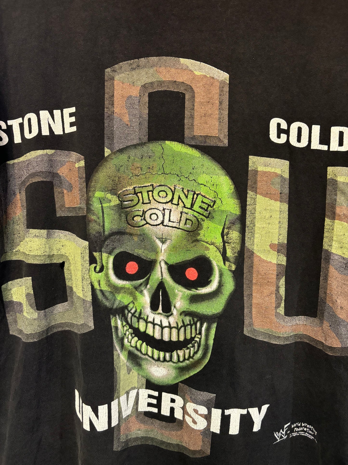 Vintage Stone Cold Hard Knocks Large 1998 ( 22 By 29 ) $140