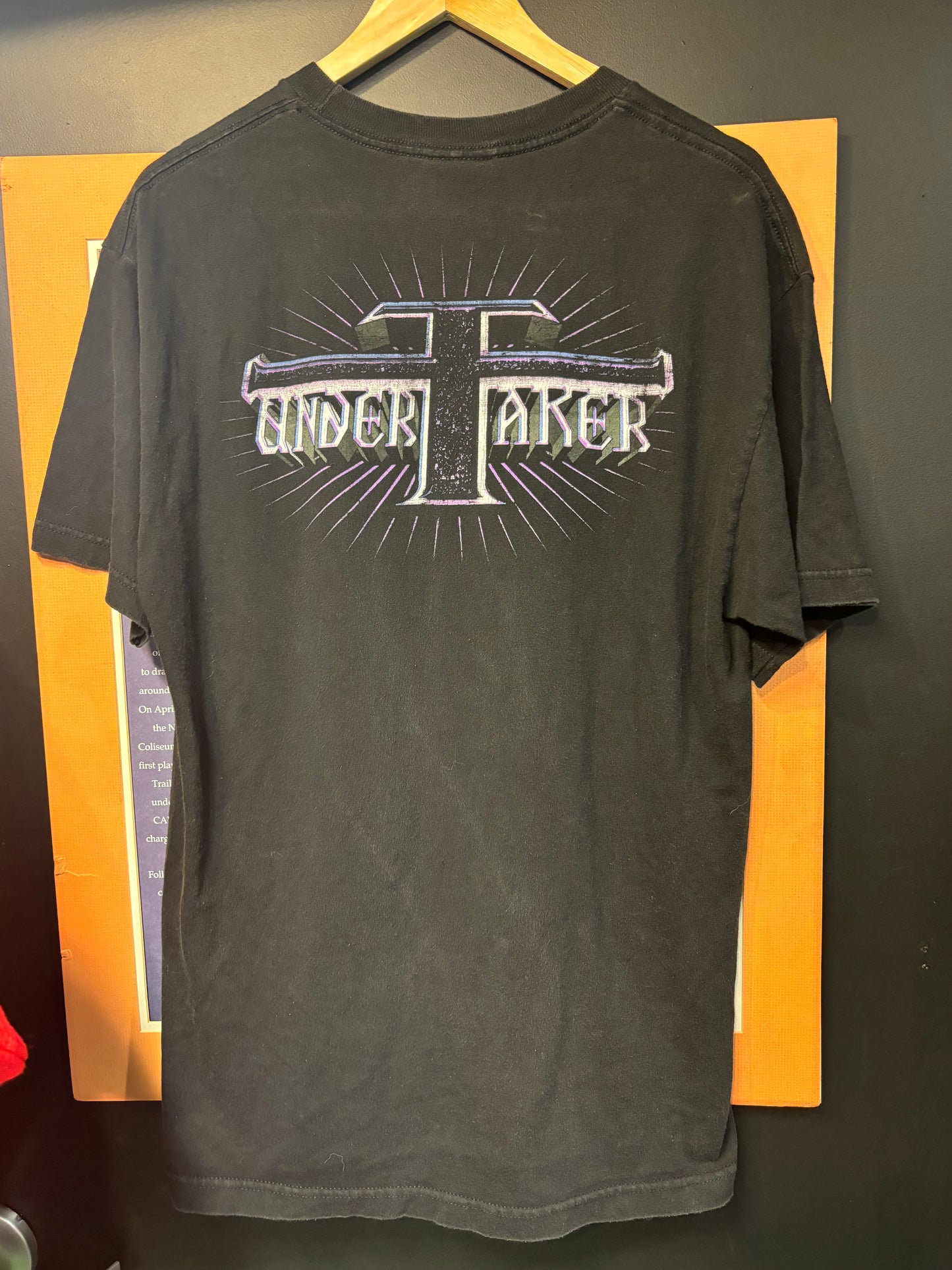 Vintage Undertaker Large 2002 21.5 By 30 $120
