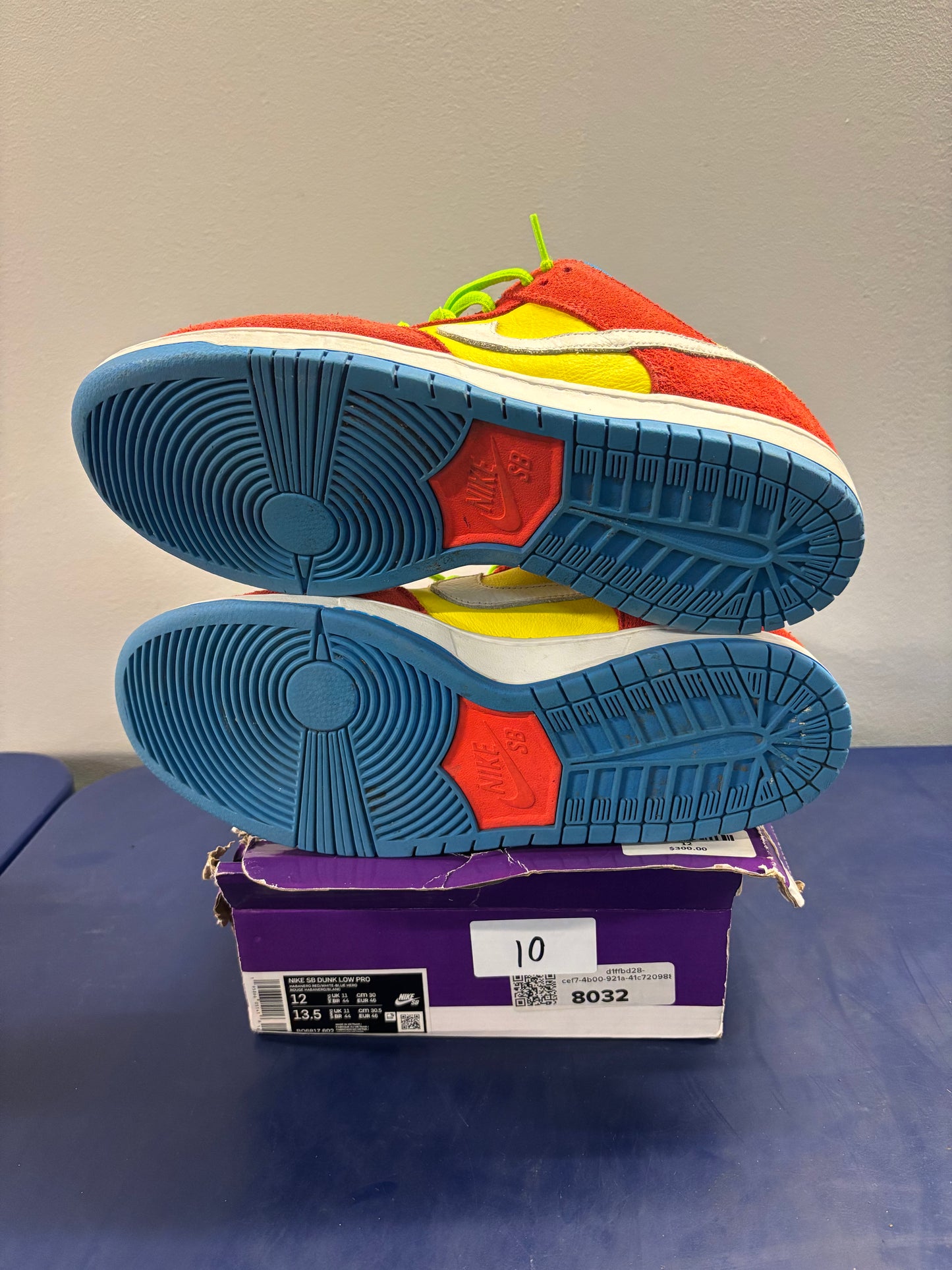 Nike Bart Simpson SB Dunk Size 12 Mens Shoes $180