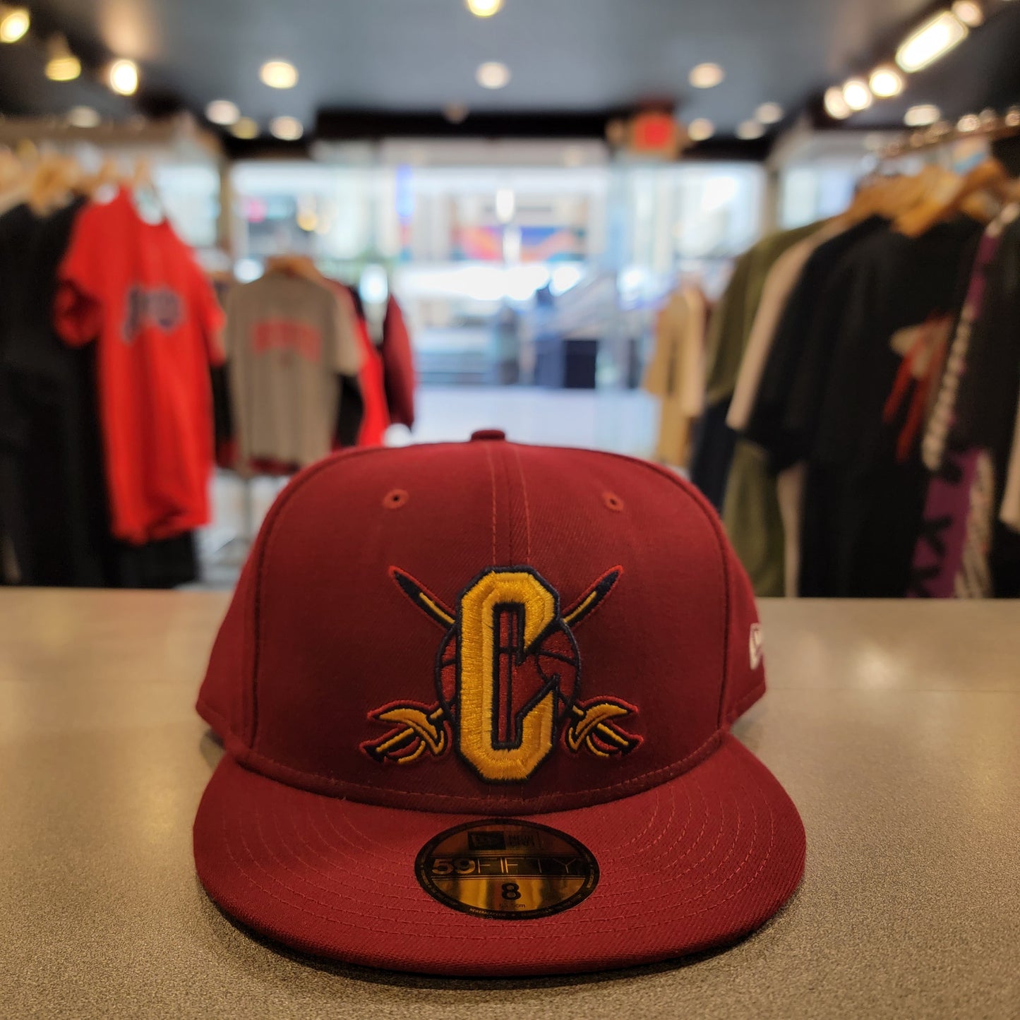 New Era Cleveland Cavs Big C Fitted size 8