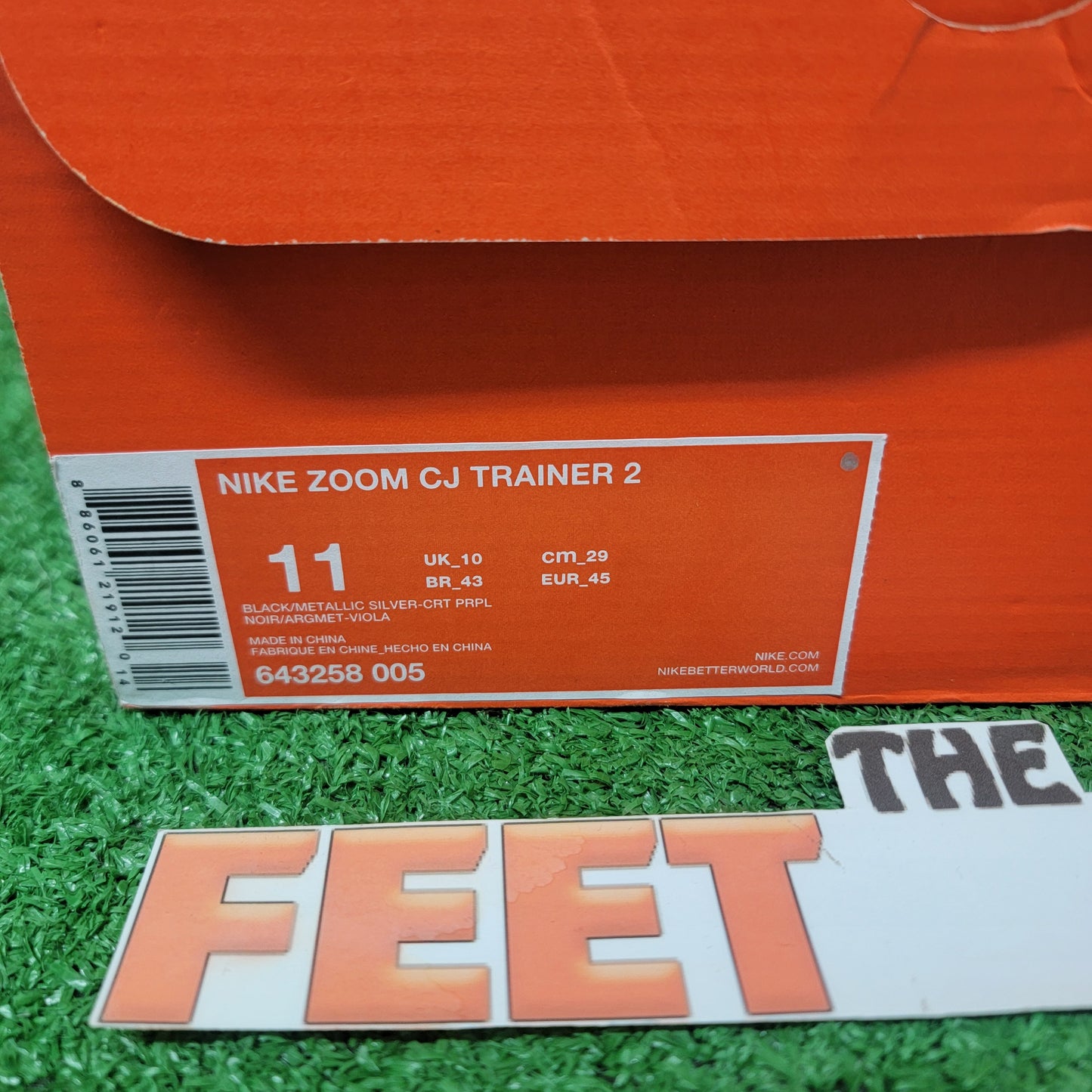 Nike Zoom Trainer Galaxy Size 11 Calvin Johnson Men Shoes