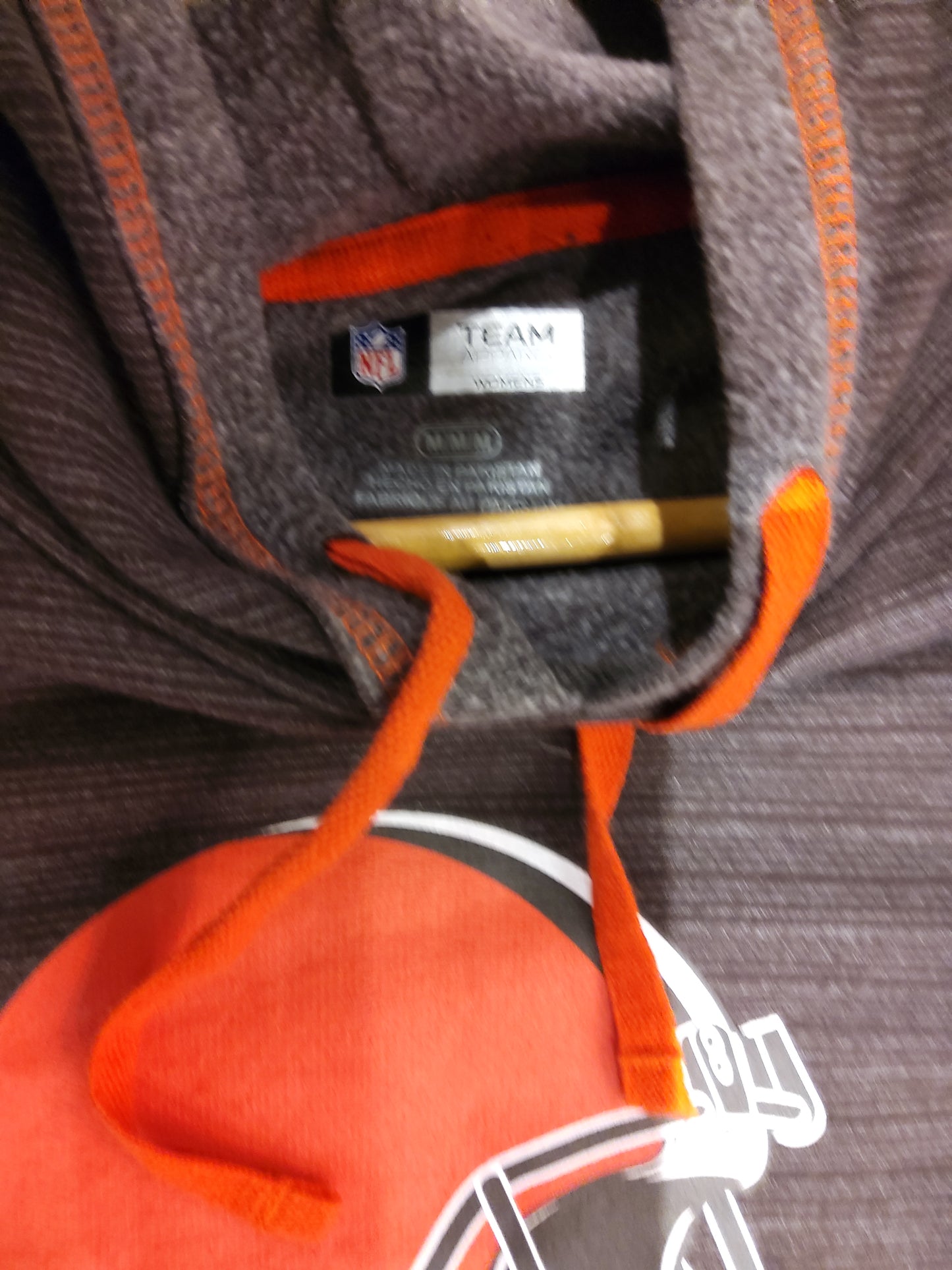 NFL Team Cleveland Browns Women's Hoodie size Medium