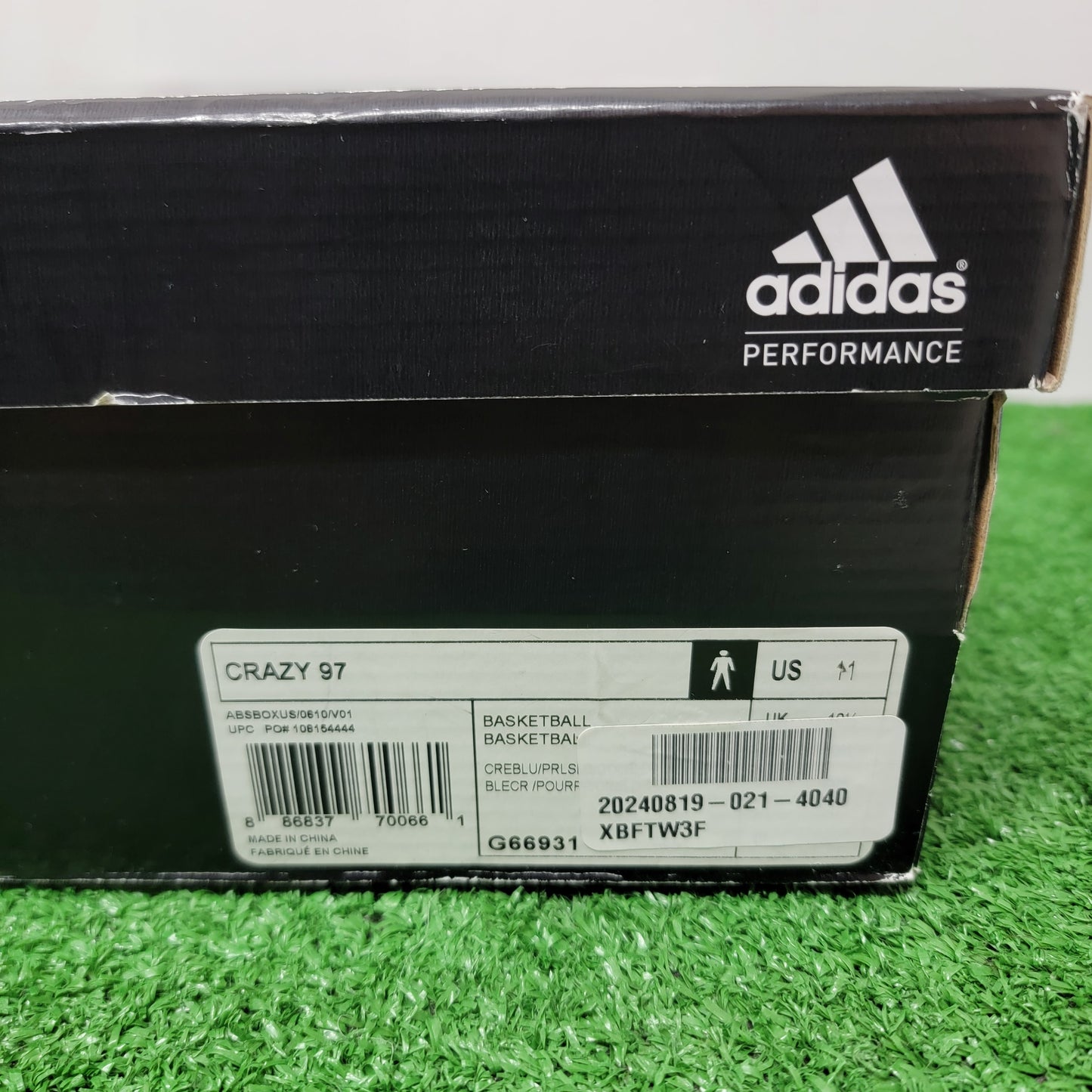 Adidas Crazy 97 Kobe Bryant Hornets Size 11 Men Shoes
