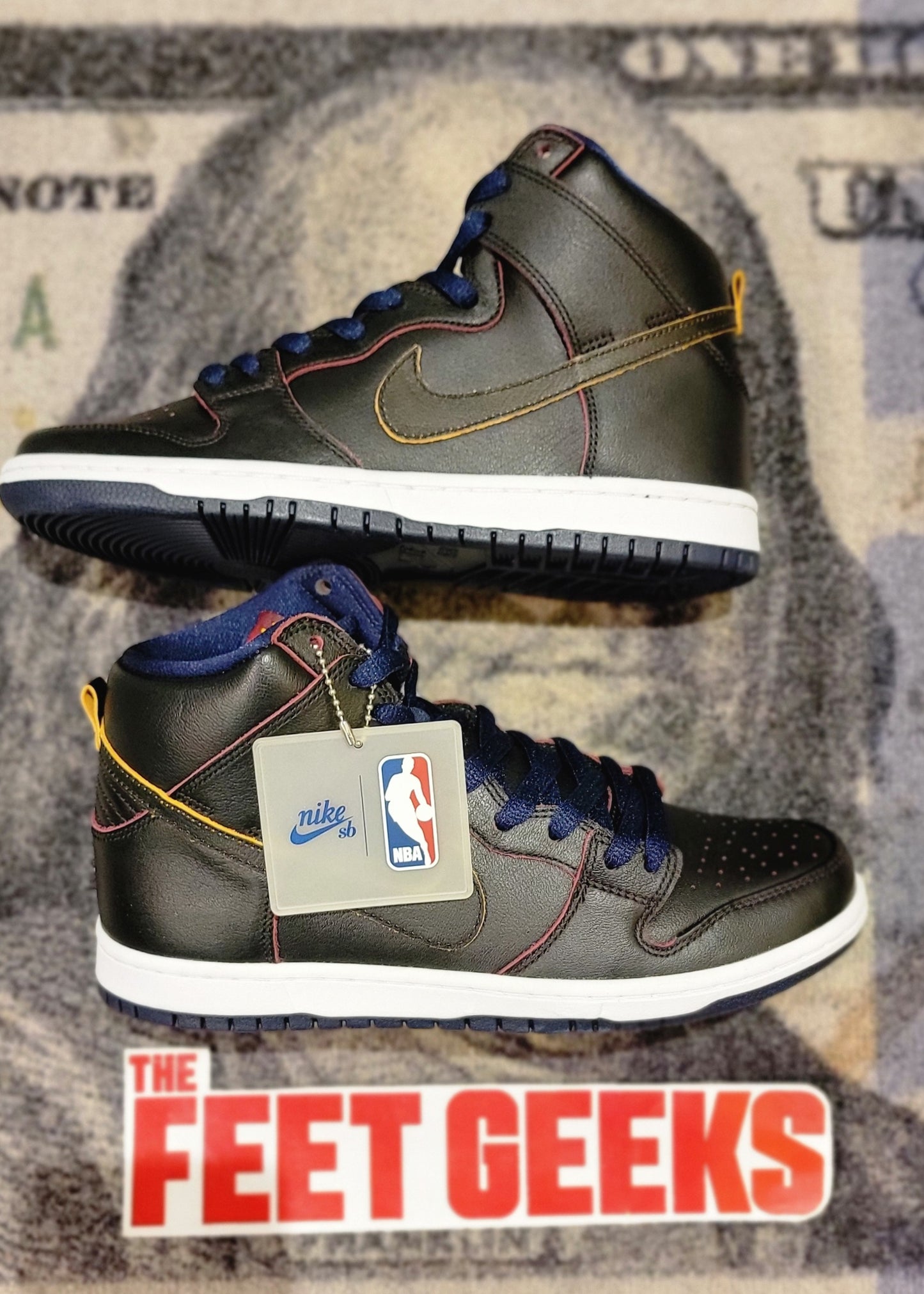 Nike Sb Dunk High Cavs Size 8