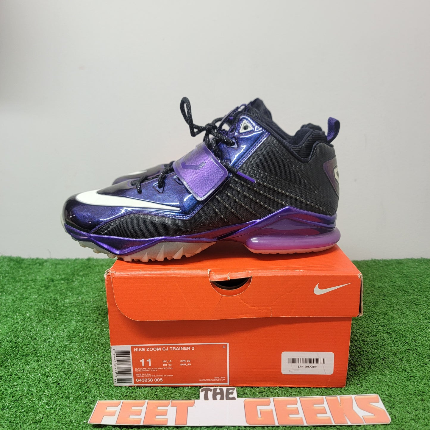 Nike Zoom Trainer Galaxy Size 11 Calvin Johnson Men Shoes