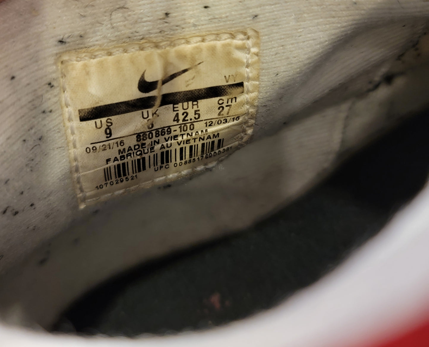 Nike Air Shake Ndestrukt Dennis Rodman Size 9 Men Shoes