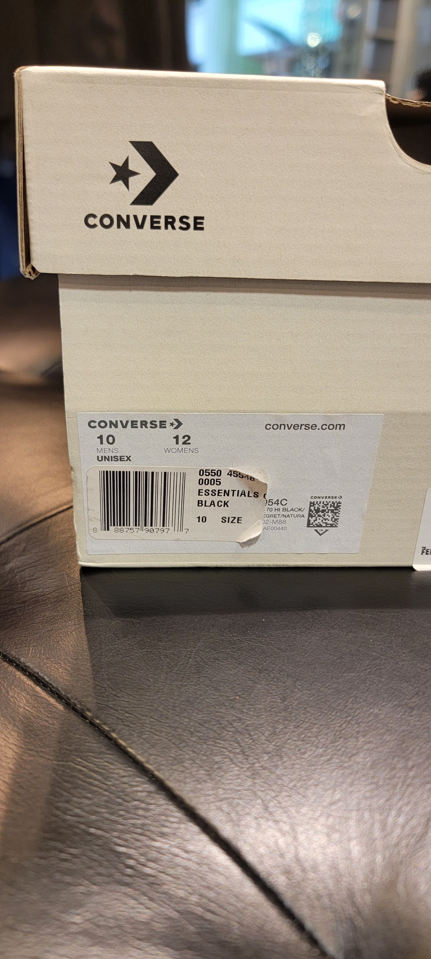 Men’s Fear of God Essentials x Converse Chuck Taylor High Size 10