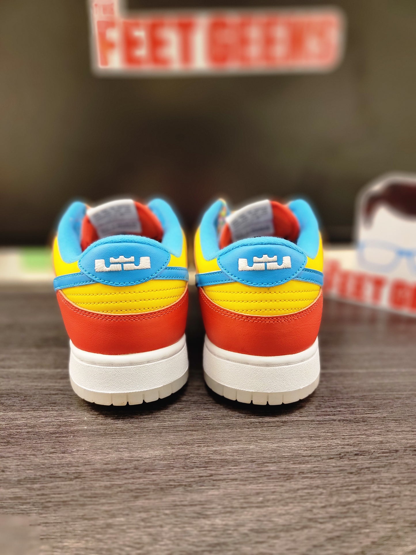 Nike dunk low LBJ Fruity Pebbles men’s shoe new