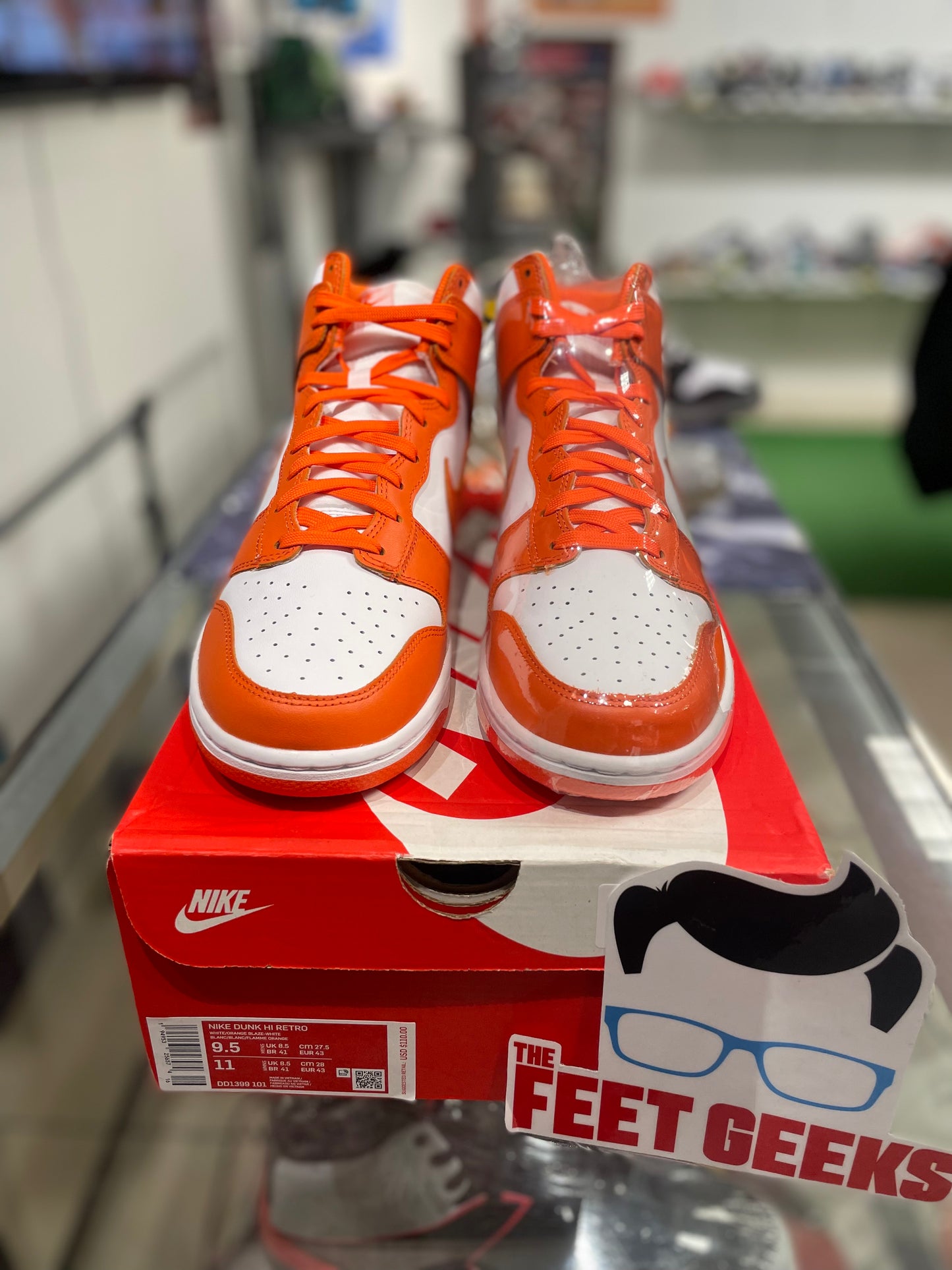 Nike dunk high Syracuse men’s shoe new