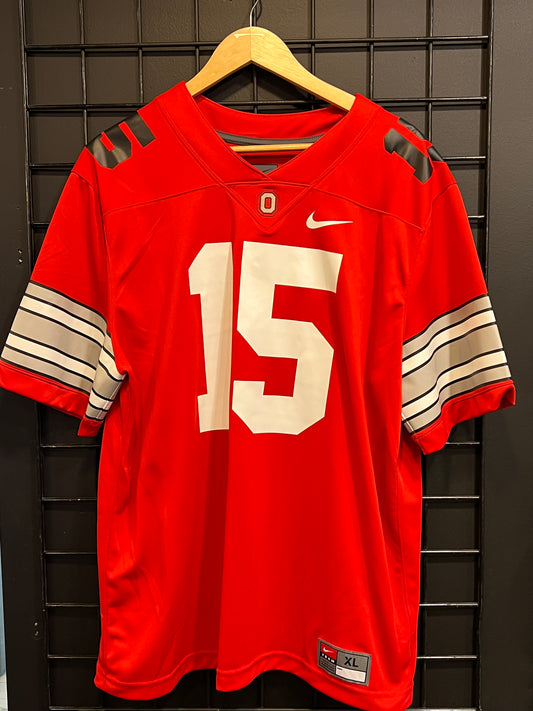 Men’s Ohio State #15 Ezekiel Elliot Jersey Size XL