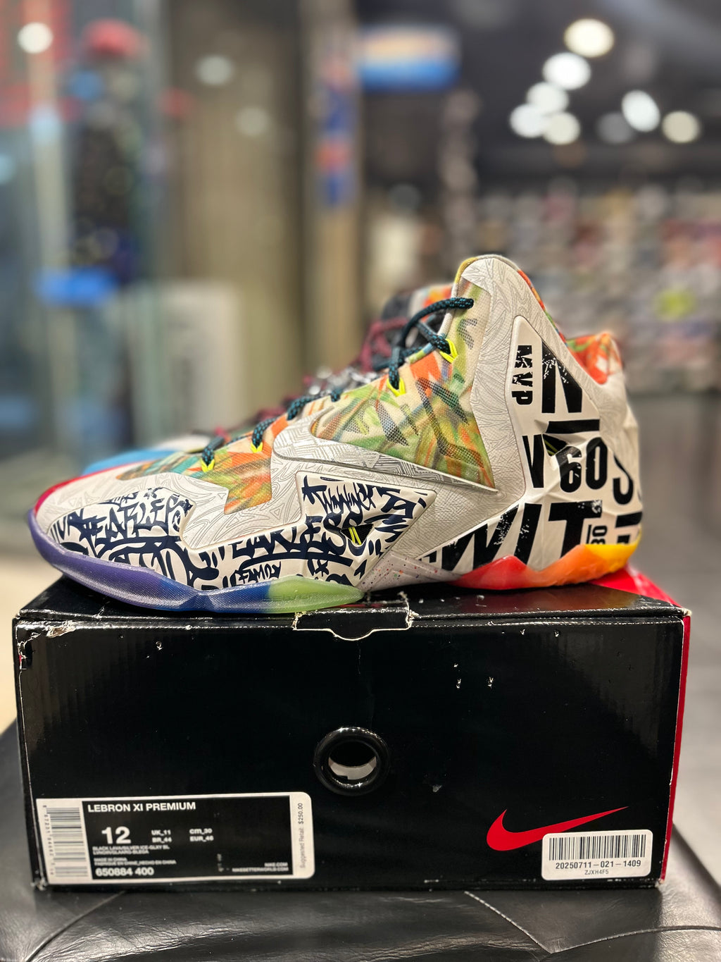 Nike LeBron XI What The size 12 Men Shoes