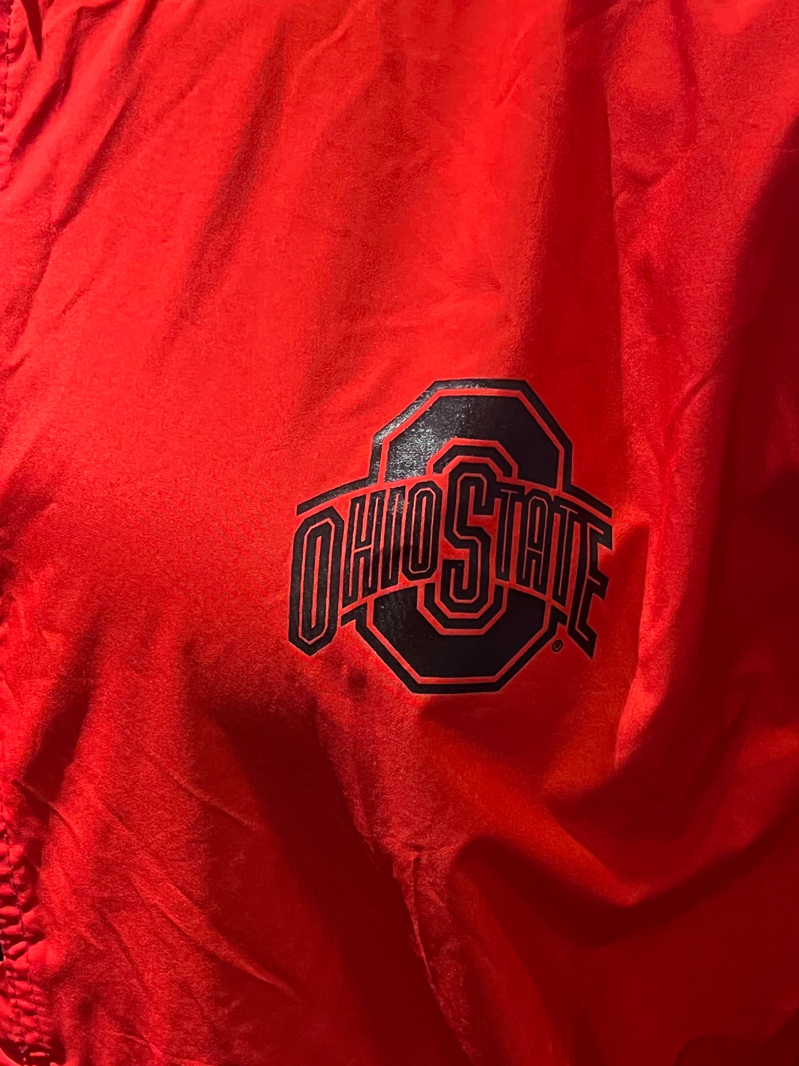 Mens Ohio State Quarter Zip Jacket Size S