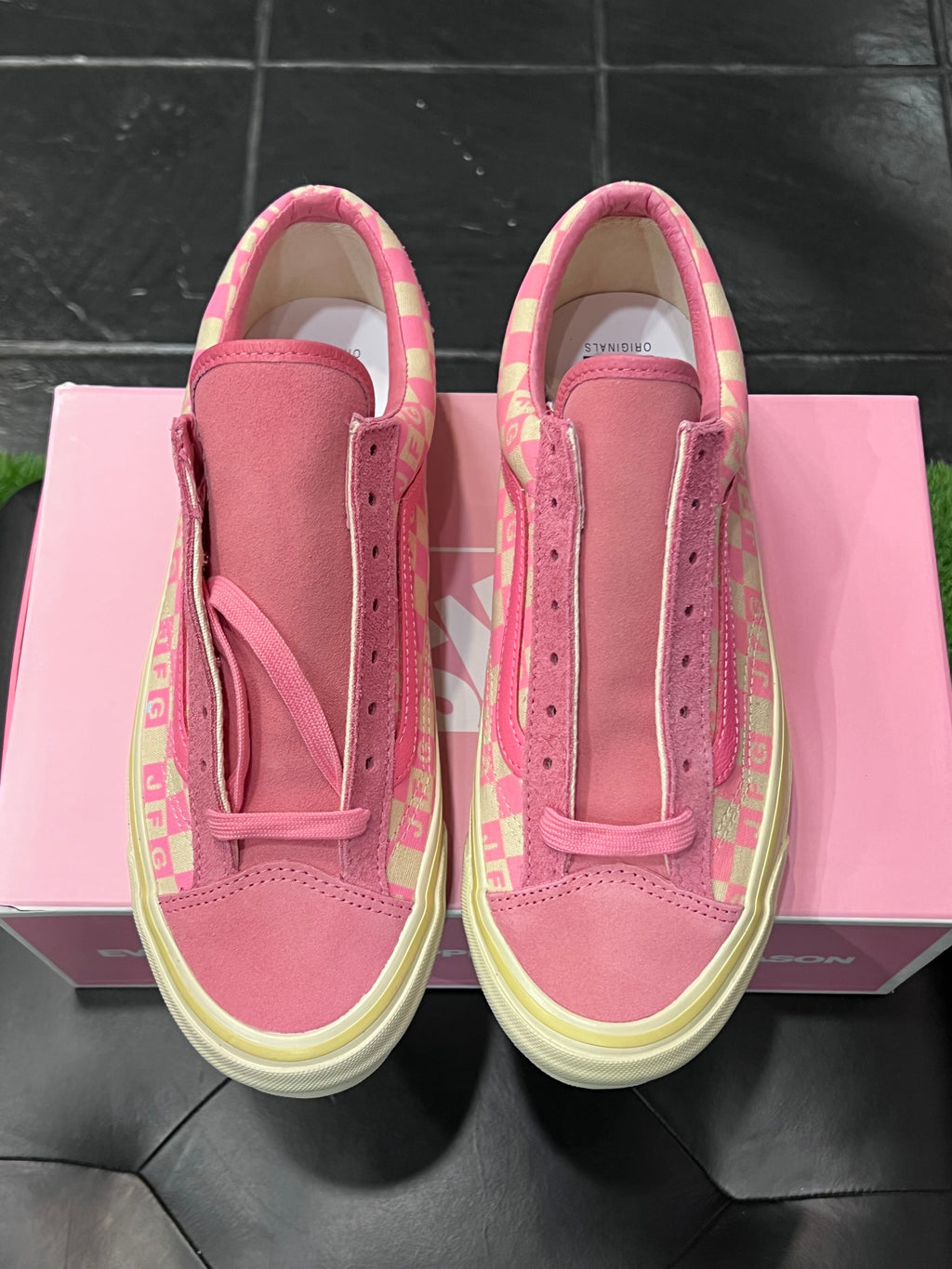 Men’s Vans Vault Style 36 Joe Freshgoods Pink Size 9 Shoes