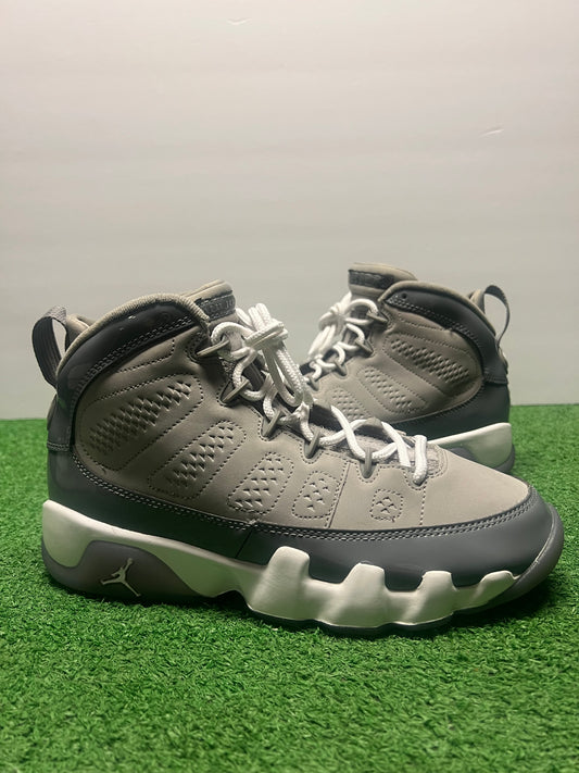 Gradeschool Air Jordan 9 Cool Grey Size 7