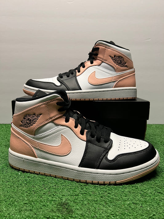 Men’s Air Jordan 1 Mid Crimson Tint Size 9