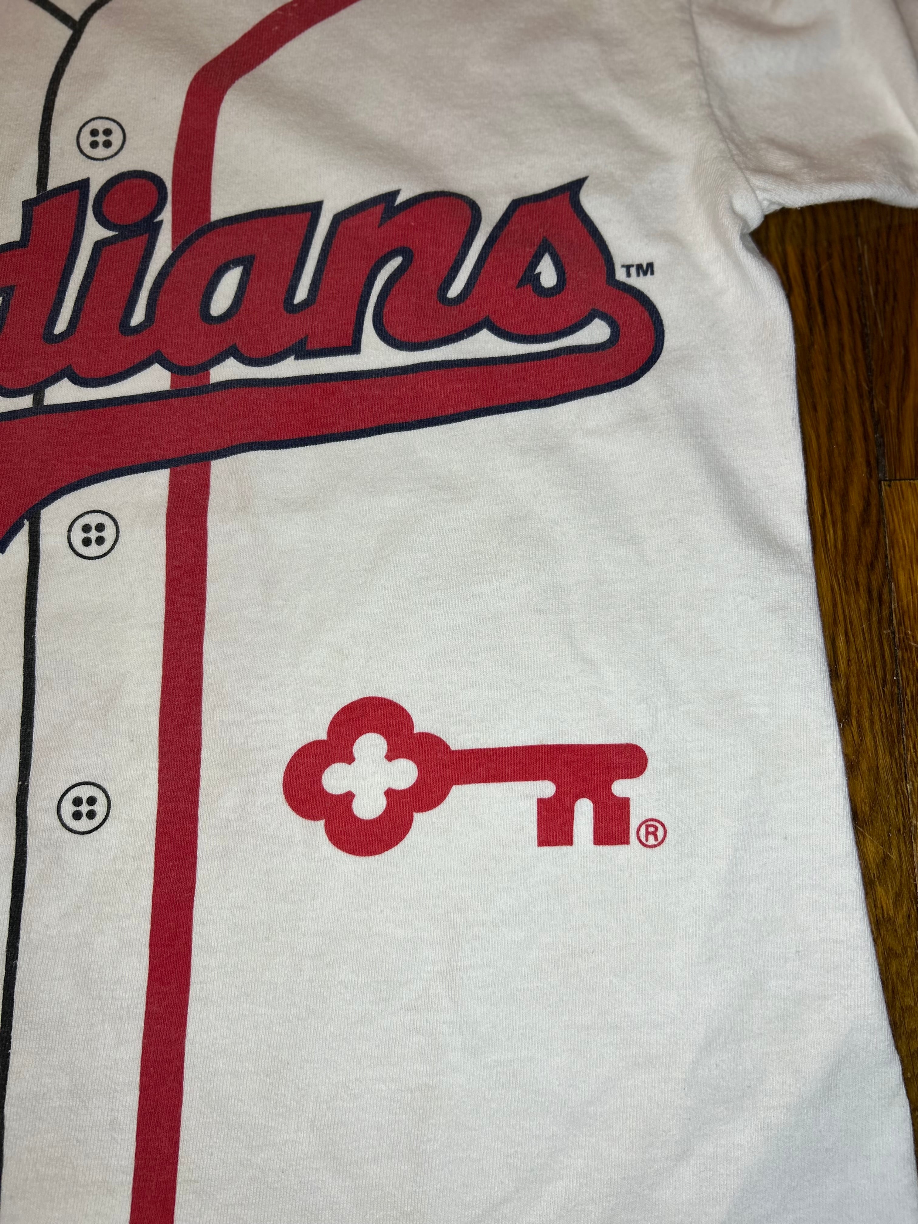 Cleveland Indians Vizquel 13 Jersey Tee Size Large Youth