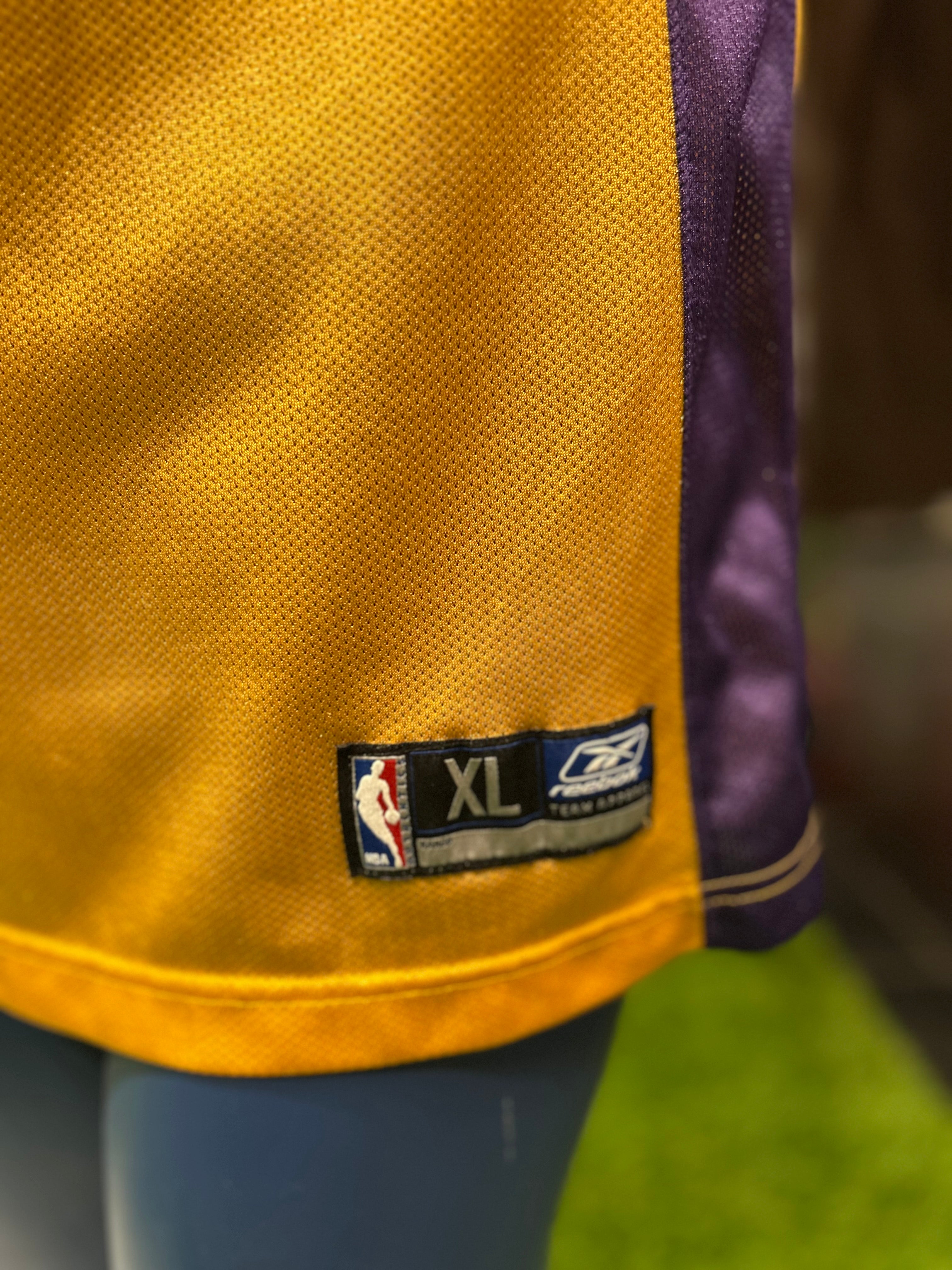 Reebok Los Angeles Lakers #34 Shaquille Oneal Size Youth XL