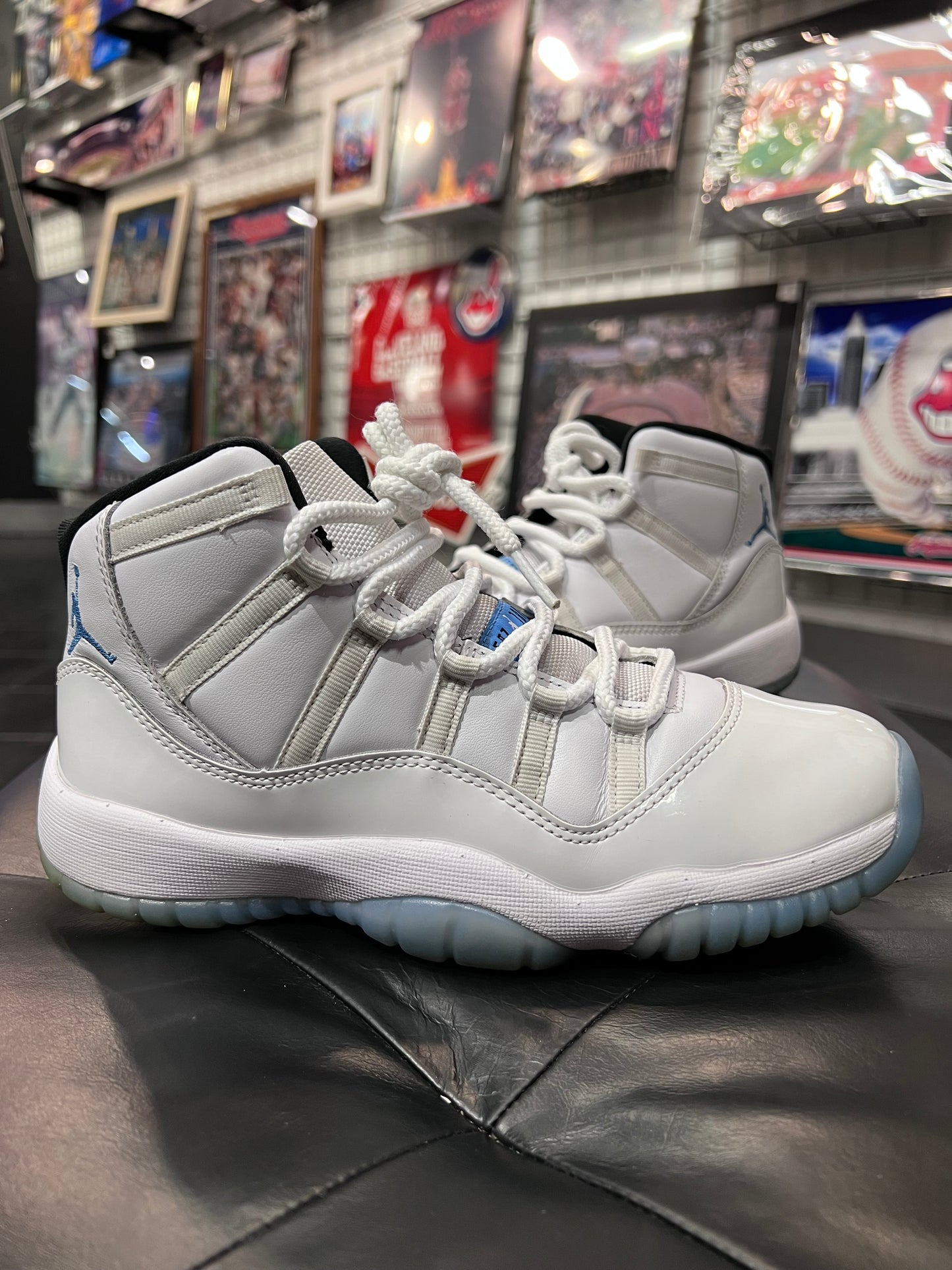 Gradeschool Air Jordan 11 Legend Blue Size 6.5y