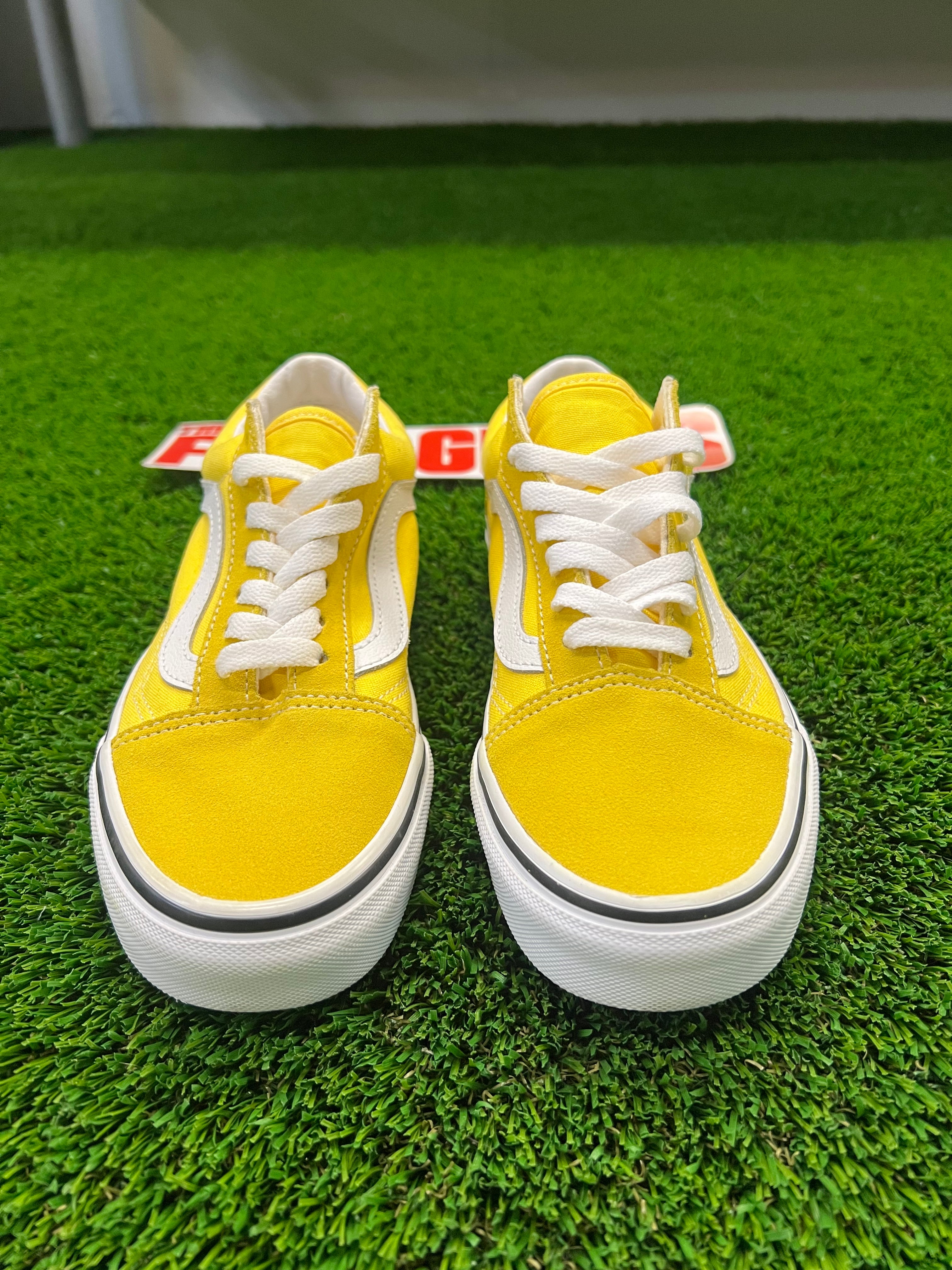 Kids Vans Low Yellow Brand New