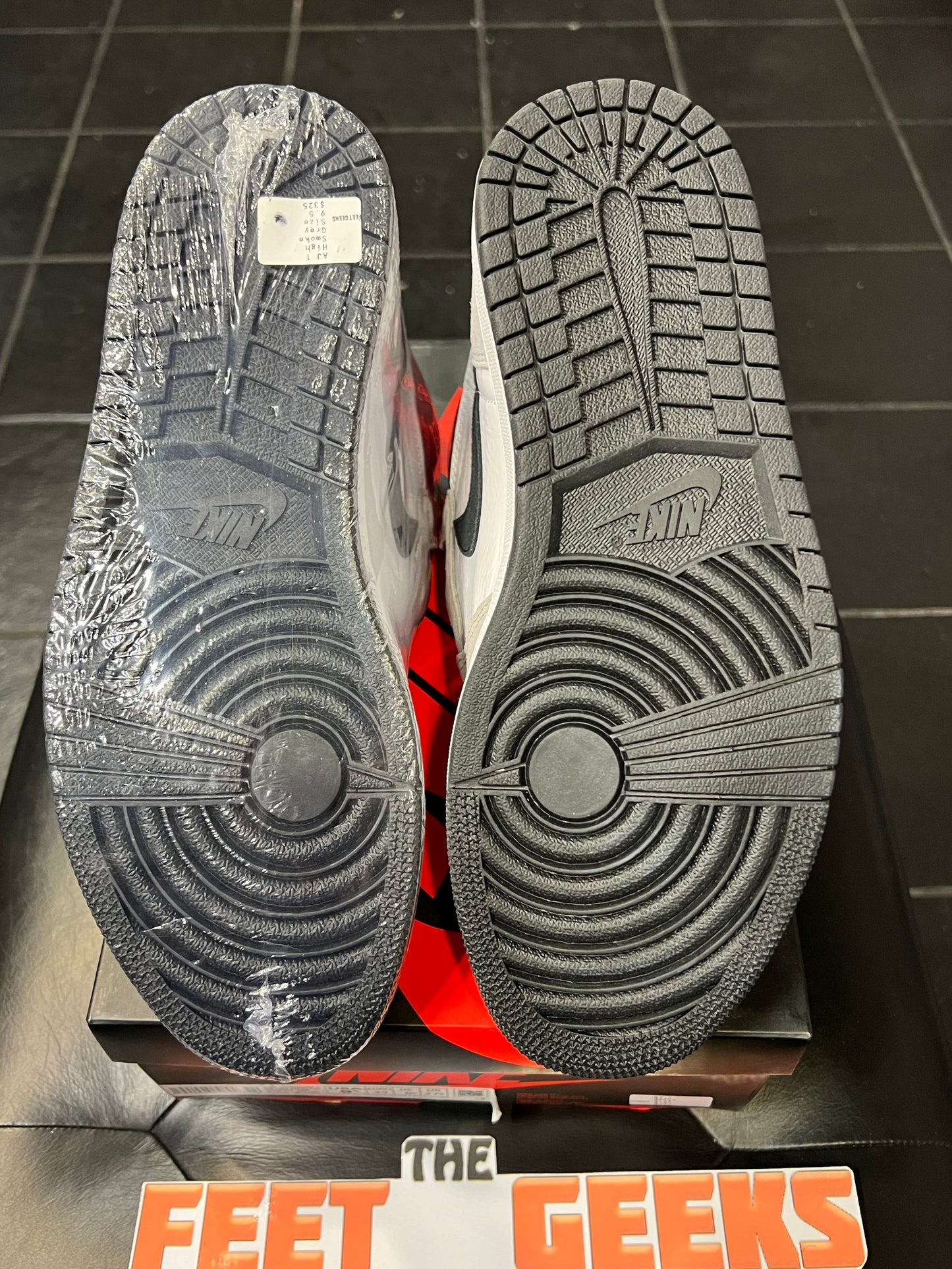 Nike Air Jordan 1 High Retro Smoke Grey Men shoes New