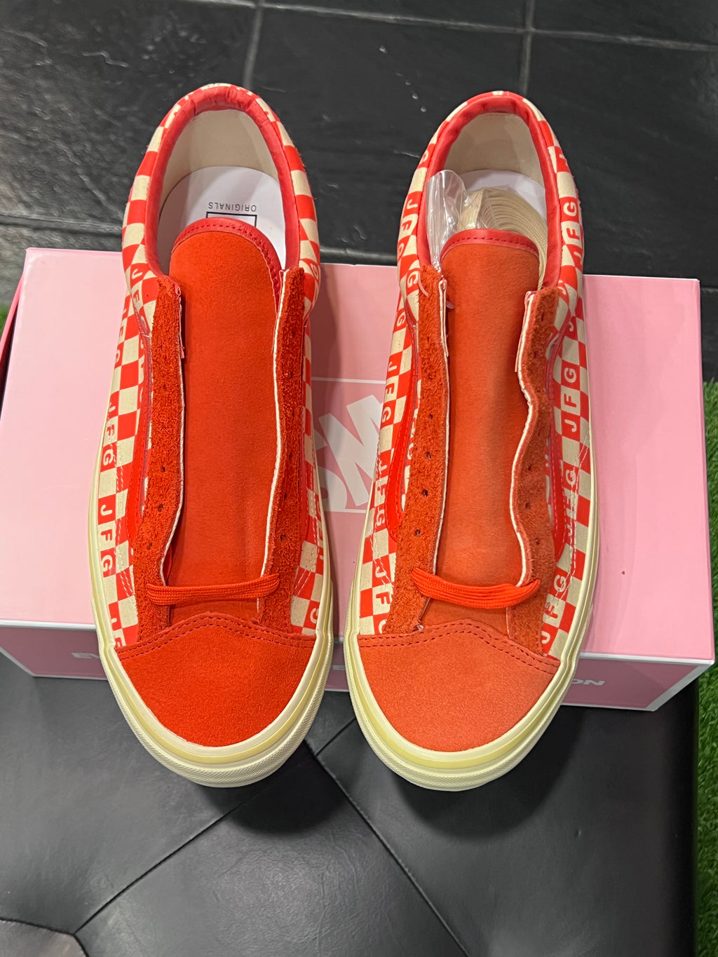 Men’s Vans Style 36 Joe Freshgoods Red Mens Shoes Size 12