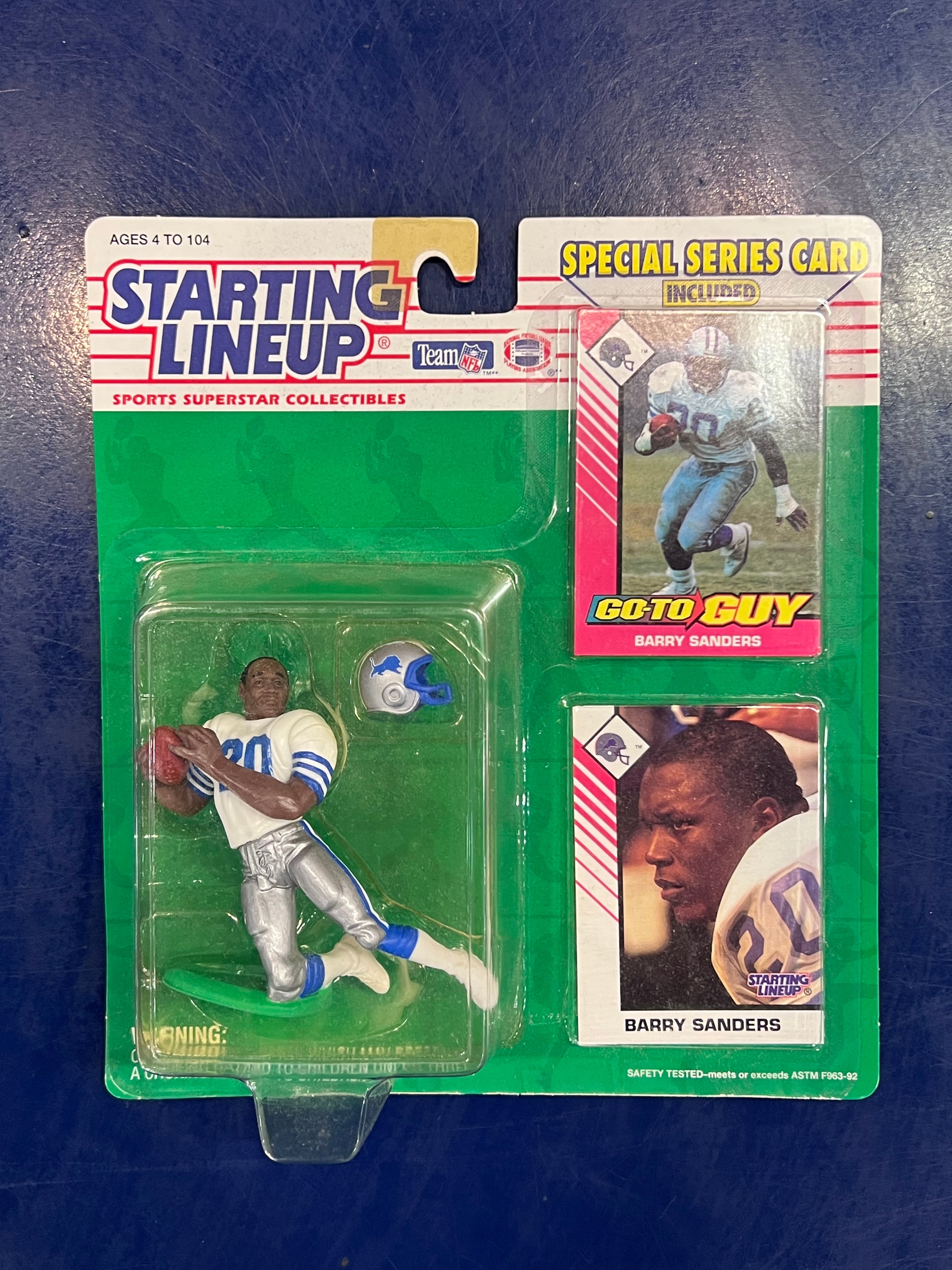 1993 Startling Lineup Barry Sanders Figure
