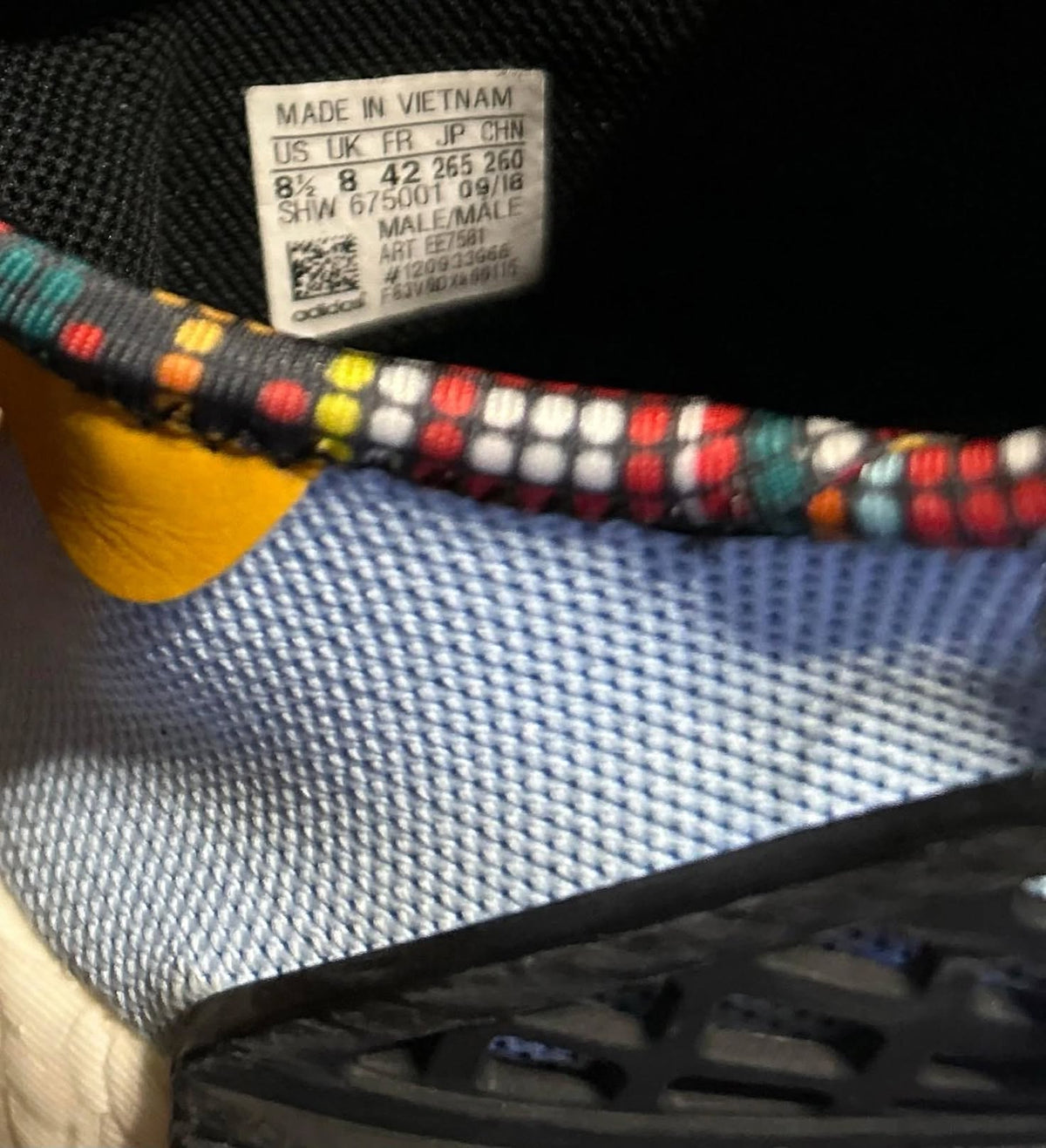 Pharrell x adidas NMD Hu Trail Inspiration Pack "Clear Sky" - EE7581 - US 8.5