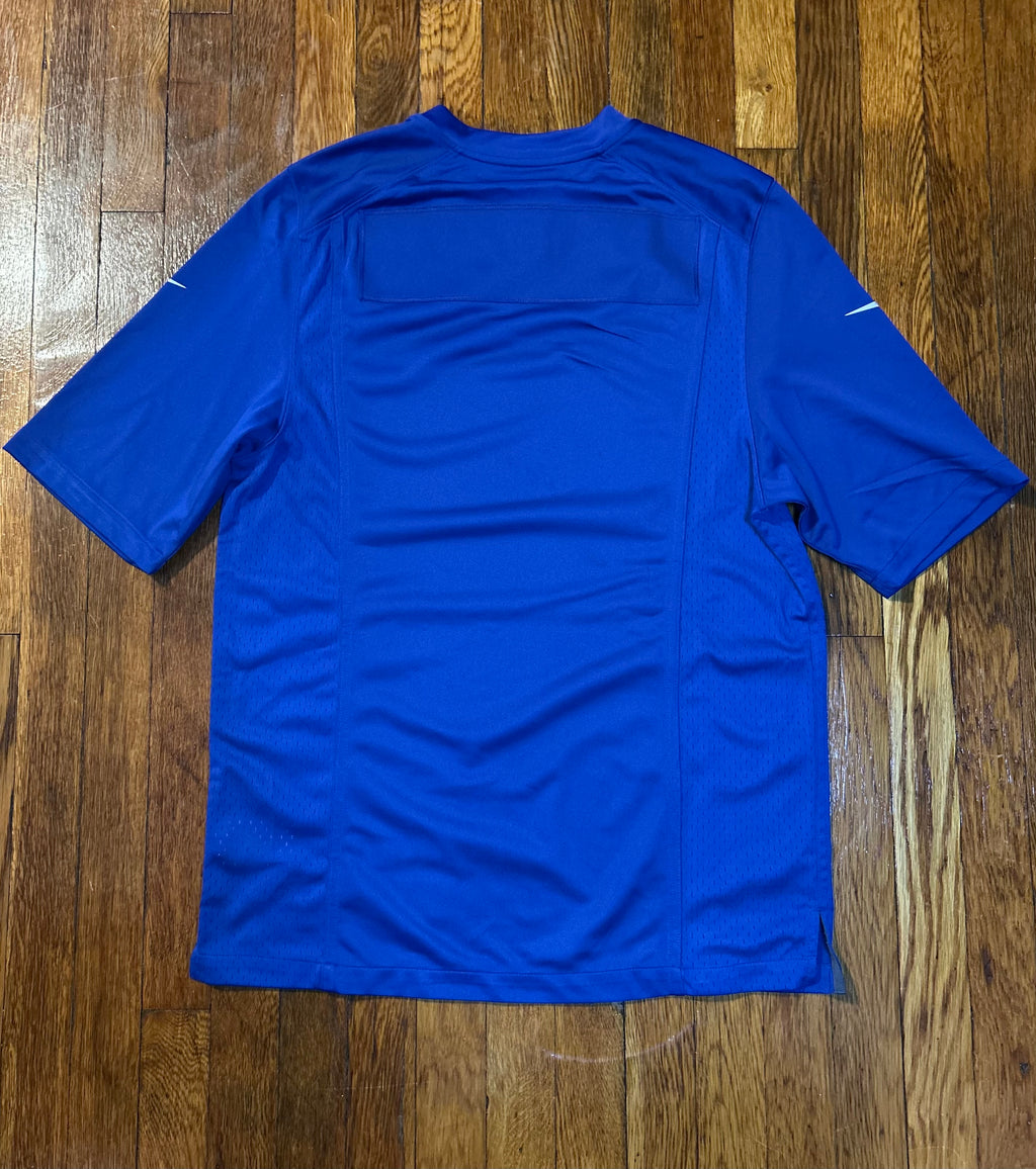 Nike On Field NFL Game Blank Jersey Royal Blue Mens Size Small Customizable