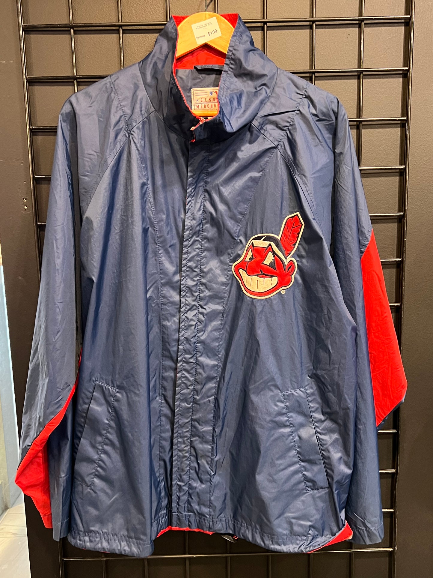 Mirage Cleveland Indians Windbreaker Size 2XL