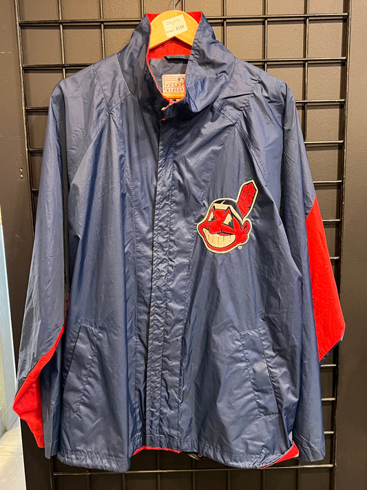 Mirage Cleveland Indians Windbreaker Size 2XL