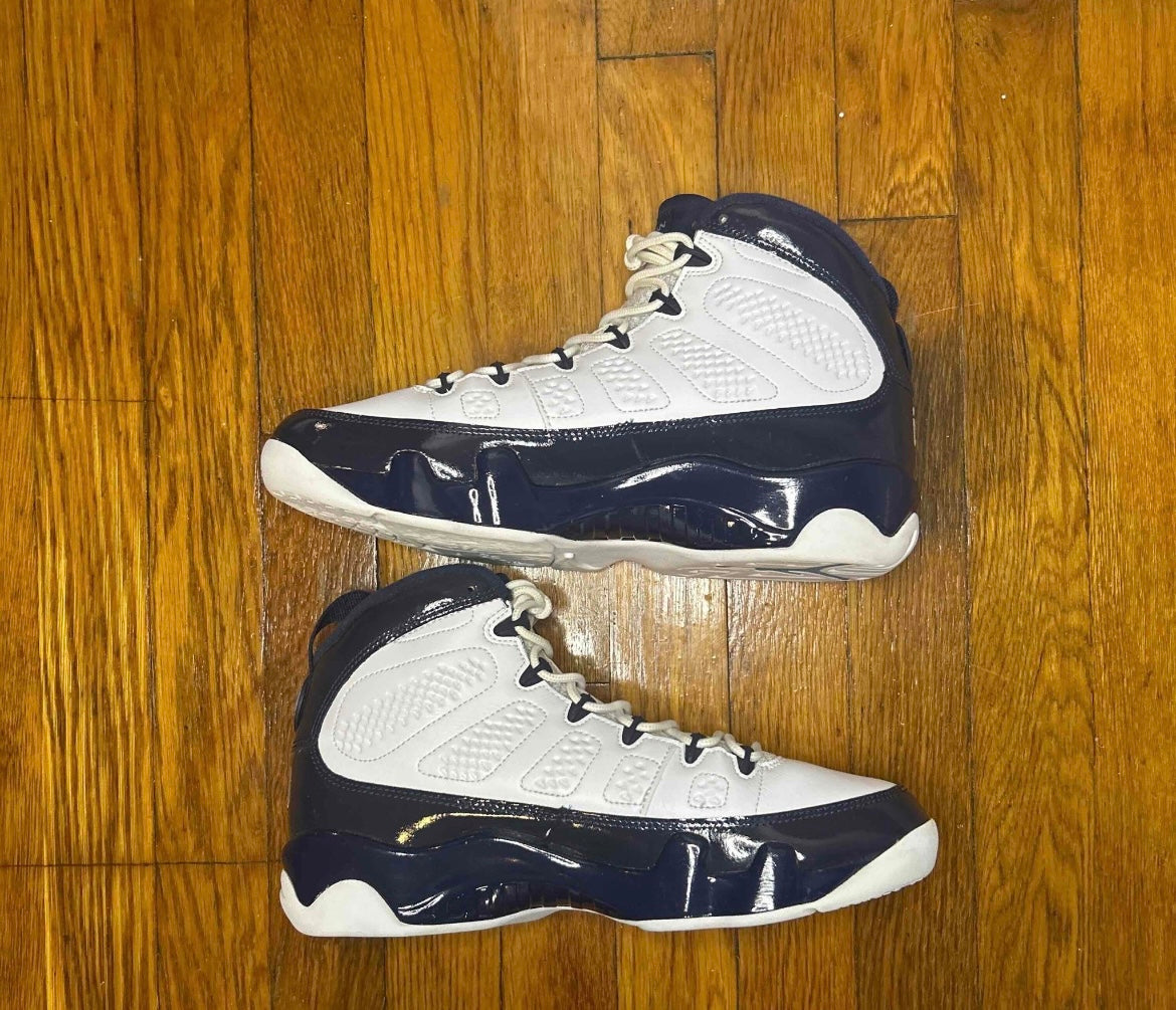 Air Jordan 9 Retro Pearl Blue Size 9 Men Shoes