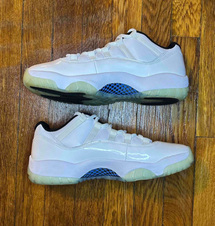 Jordan 11 Low Legend Blue Size 9 Men Shoes