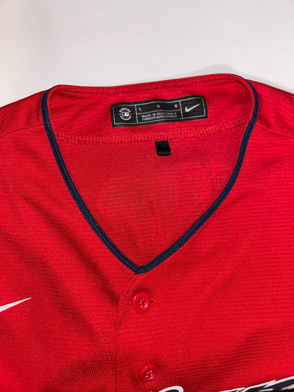 Nike Cleveland Indians Jersey 99 Karinchak Size Large Mens