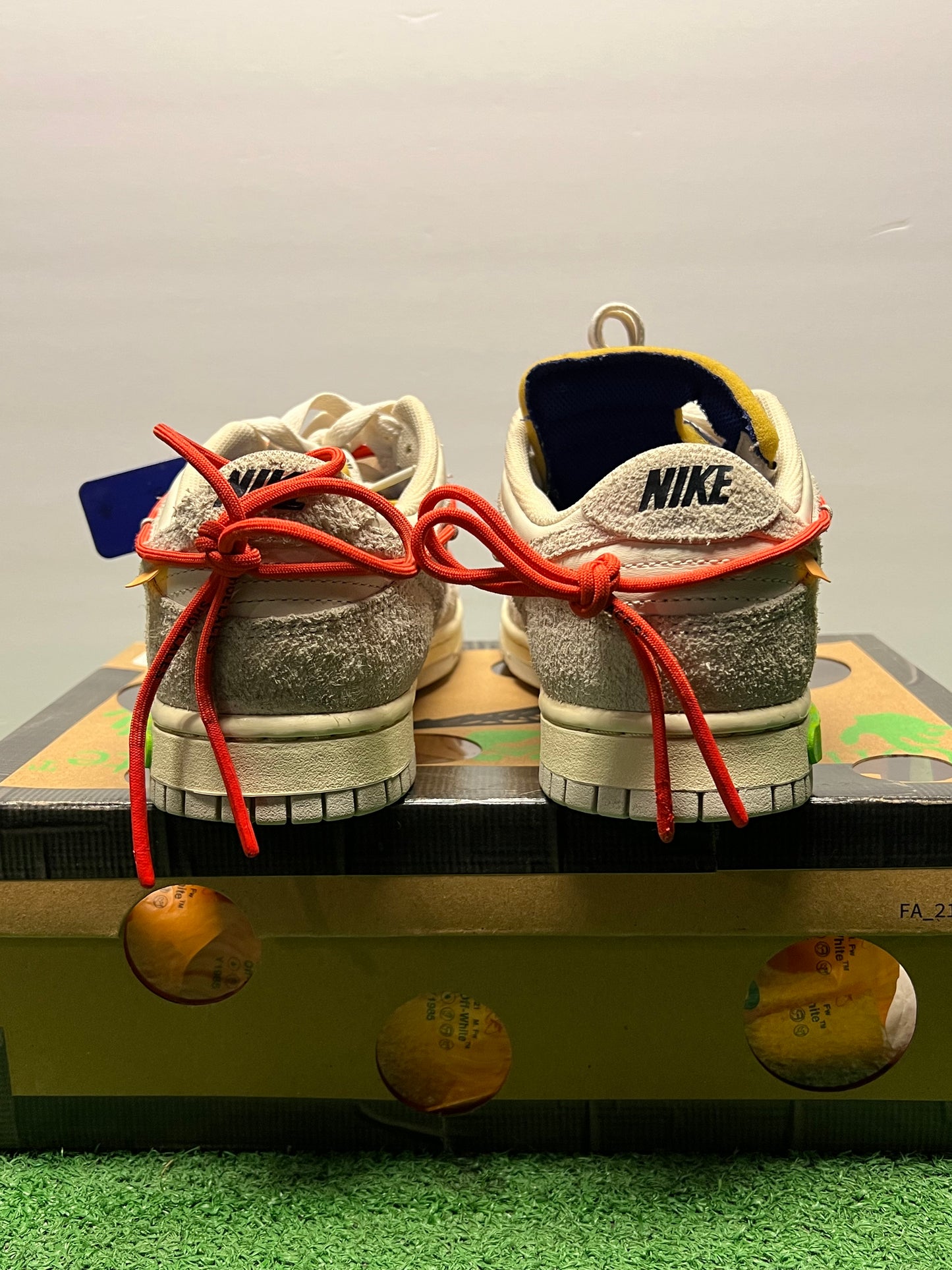 Men’s Nike Off-White Dunk Low Lot 13 Size 8