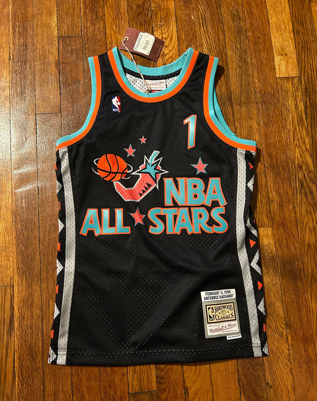 Mitchell and Ness Anfernee Penny Hardaway 1996 NBA All Star Swingman Jersey Size Small