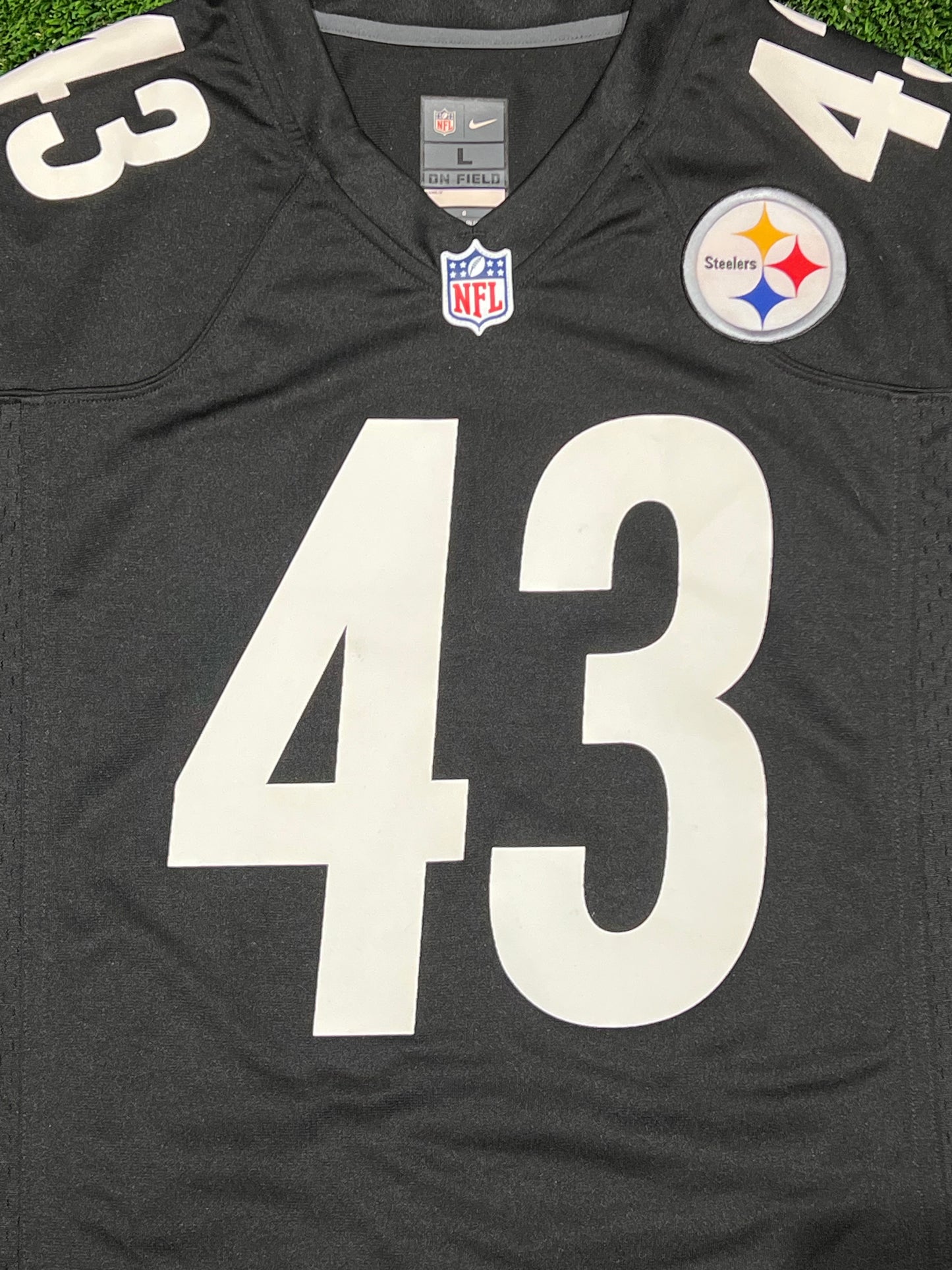 Steelers Troy Polamalu Jersey Size L