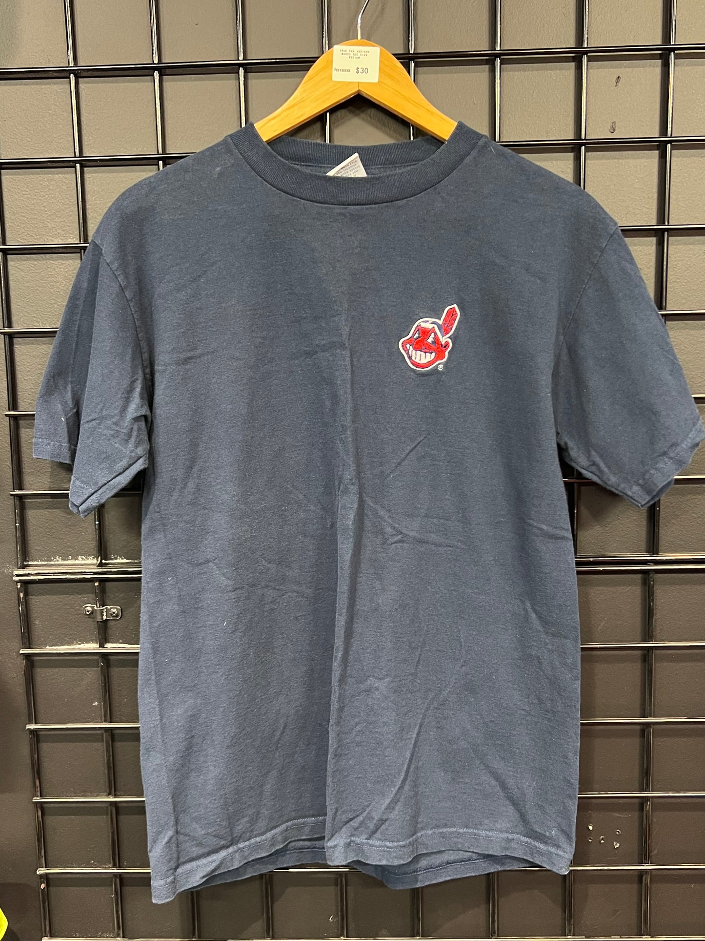 Vintage True Fan Cleveland Indians Tee Size M