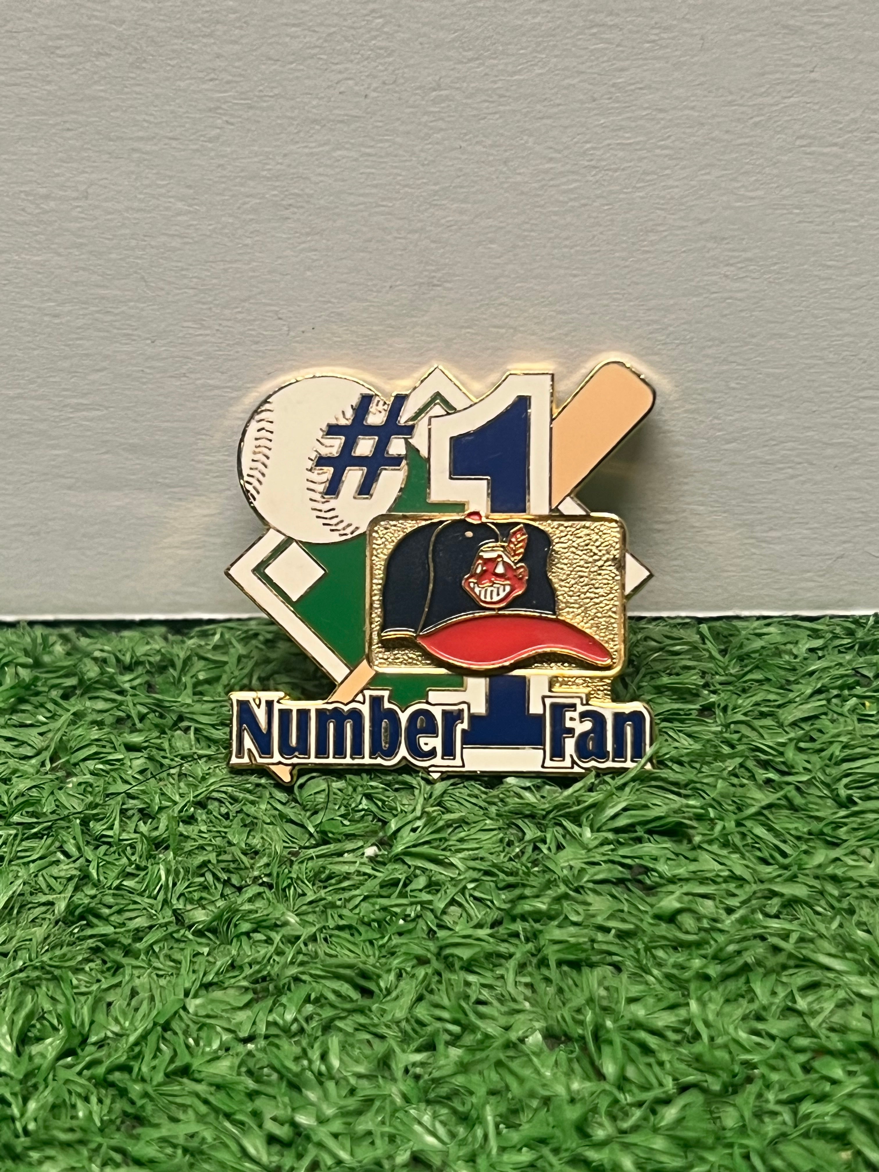 Cleveland Indians #1 Fan Pin