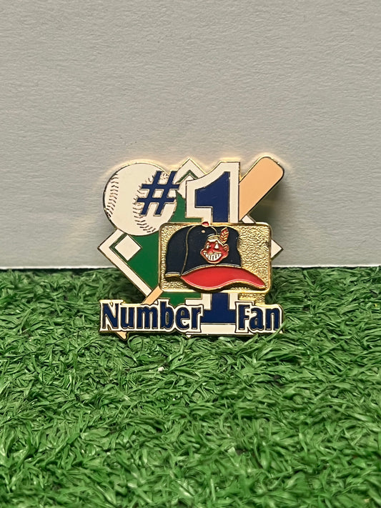 Cleveland Indians #1 Fan Pin
