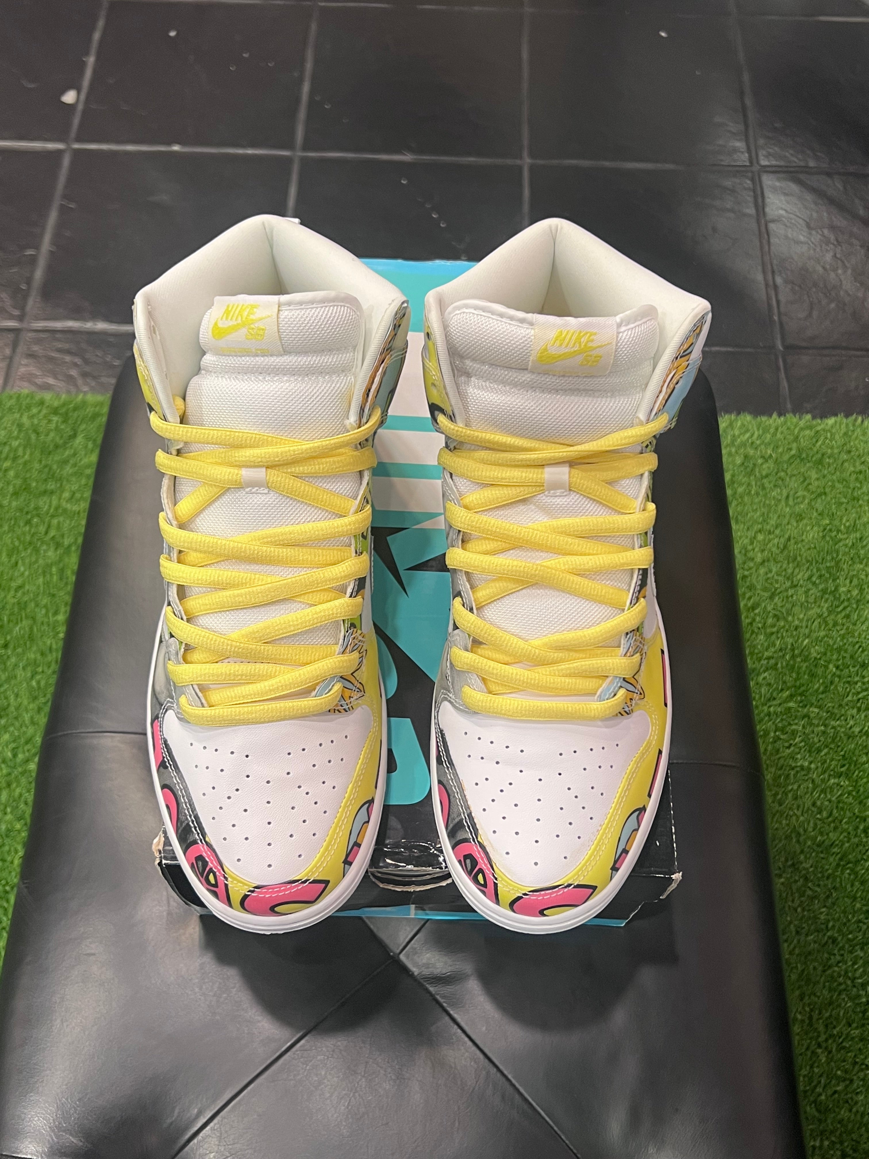 Men’s Nike SB Dunk High De La Soul Size 12 Shoes