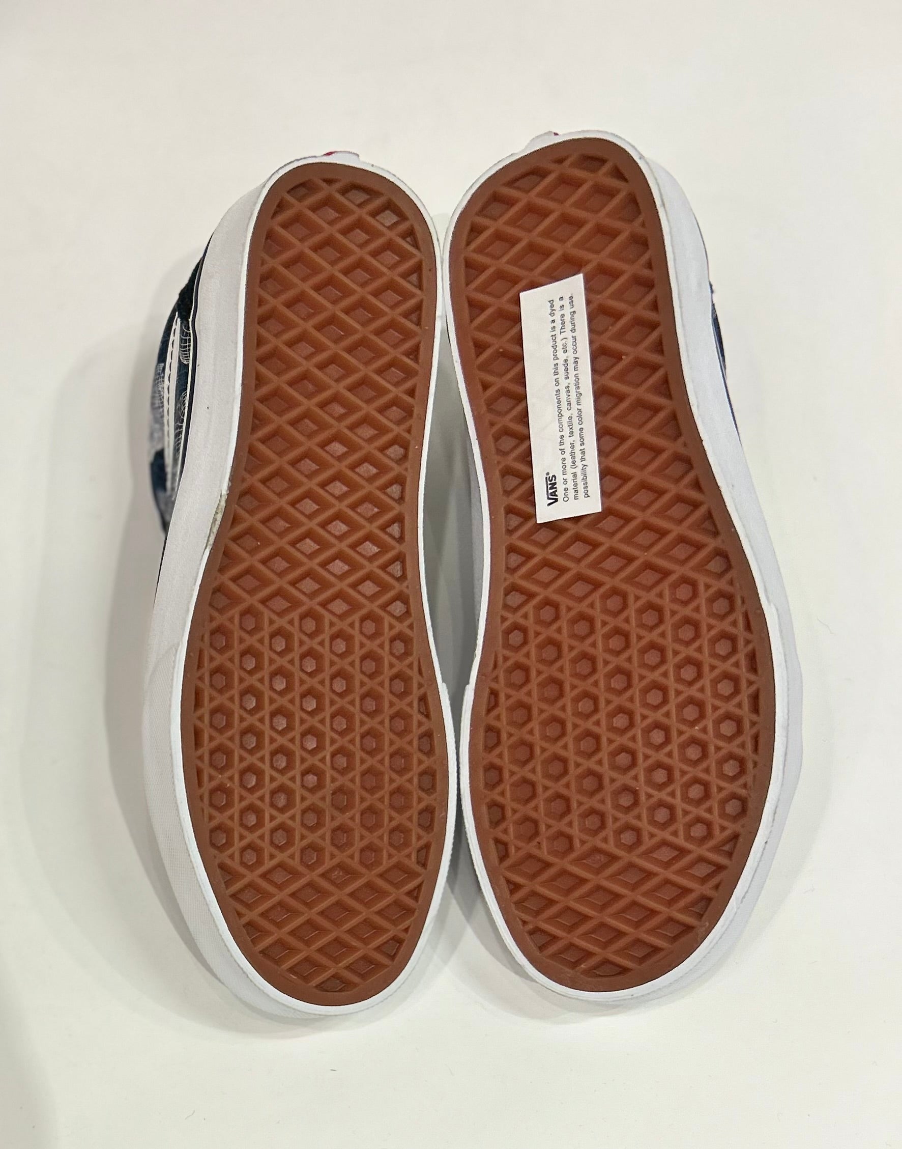 Van Skate Low Stitch Size 4y Kids Shoes No Box