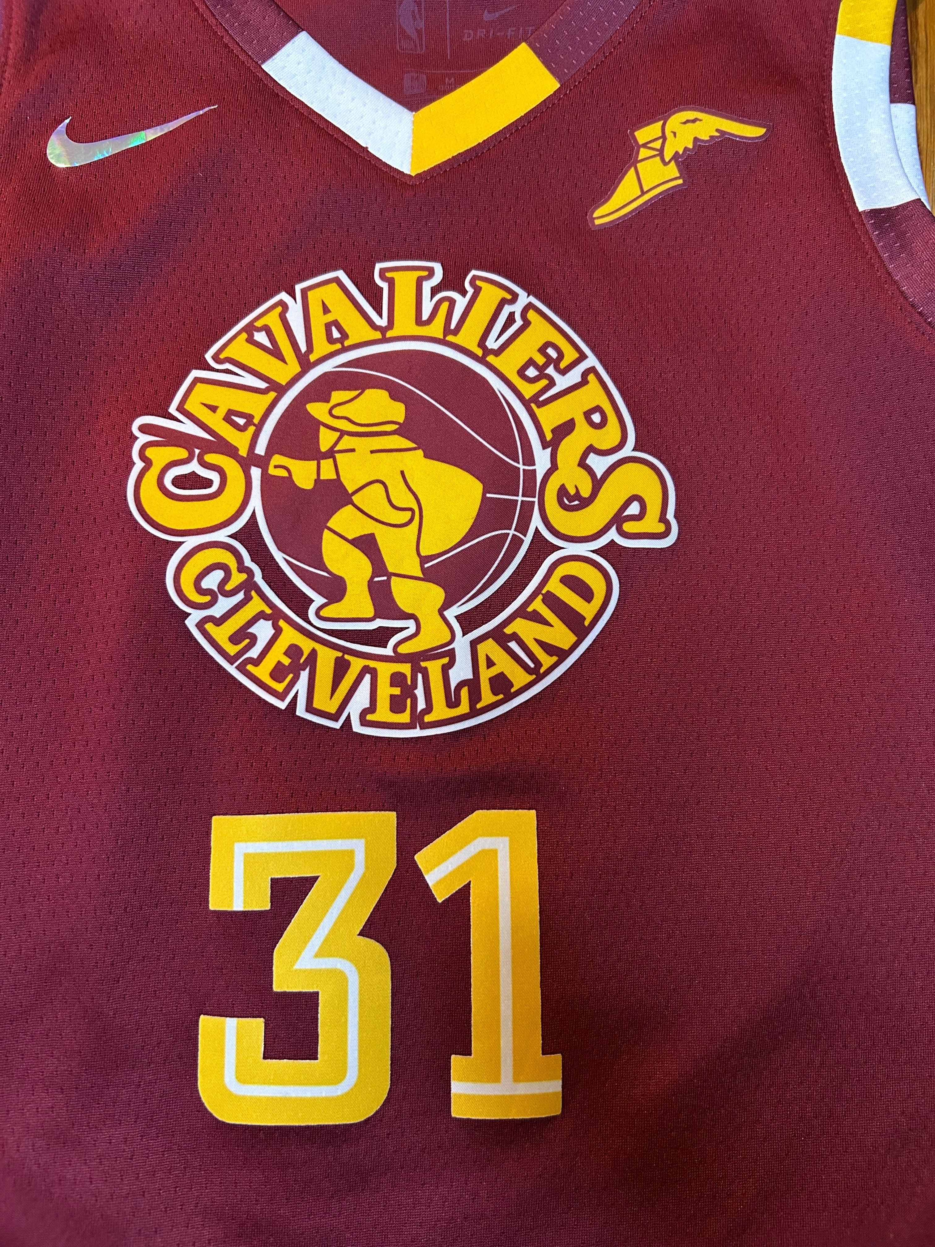 Nike Jarrett Allen Cleveland Cavaliers City Edition Swingman Jersey Youth Size Medium