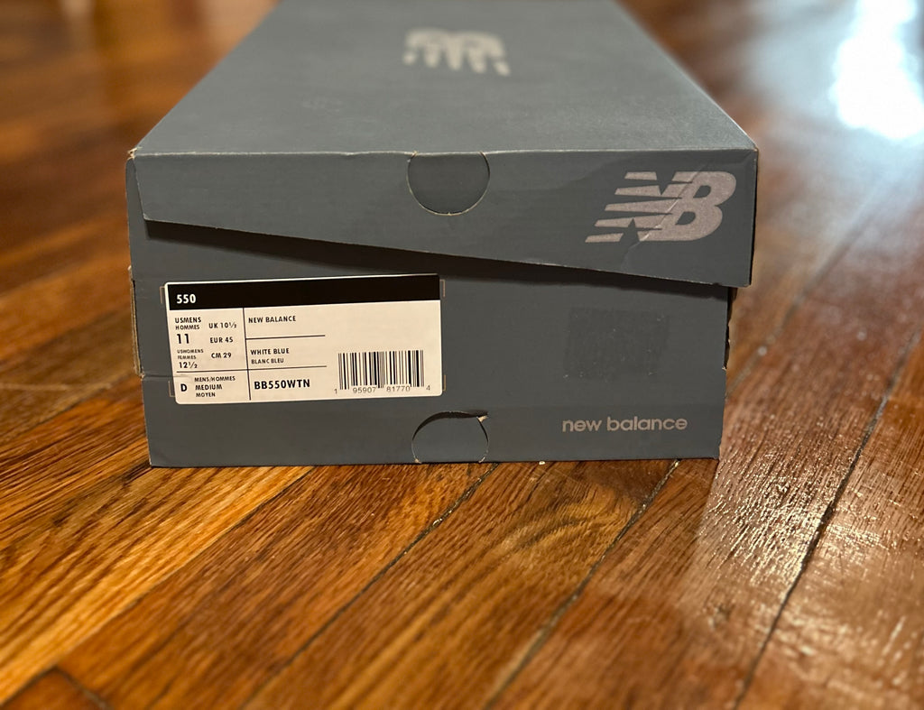 New Balance 550 Lakers Pack Infinity Blue Size 11 Men Shoes