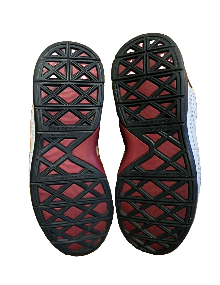 Nike LeBron Soldier 2 GS 6Y 325208-101 Black White Burgundy Gold 2008 Zoom