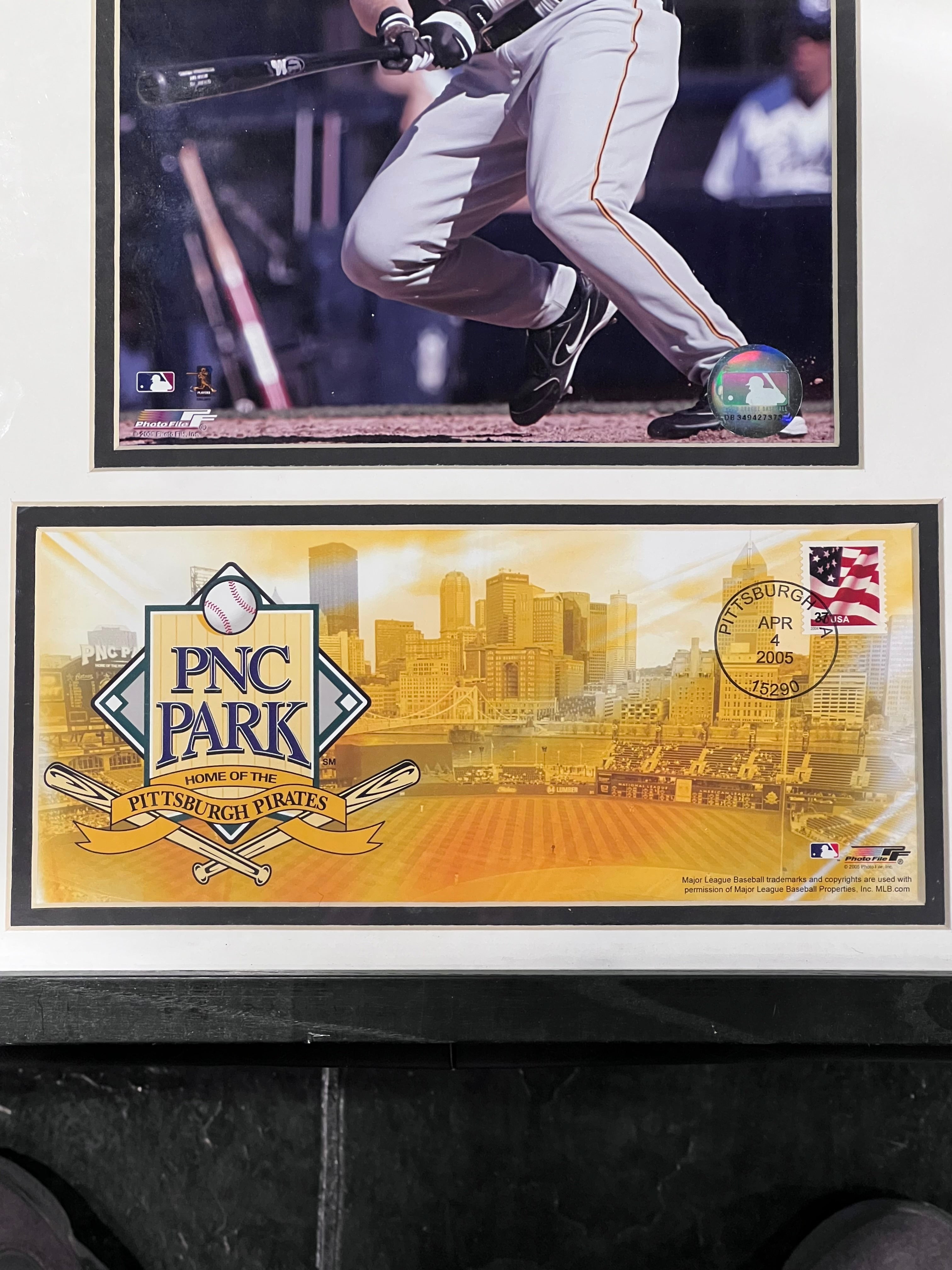 2005 Pirates Jason Bay Framed Poster