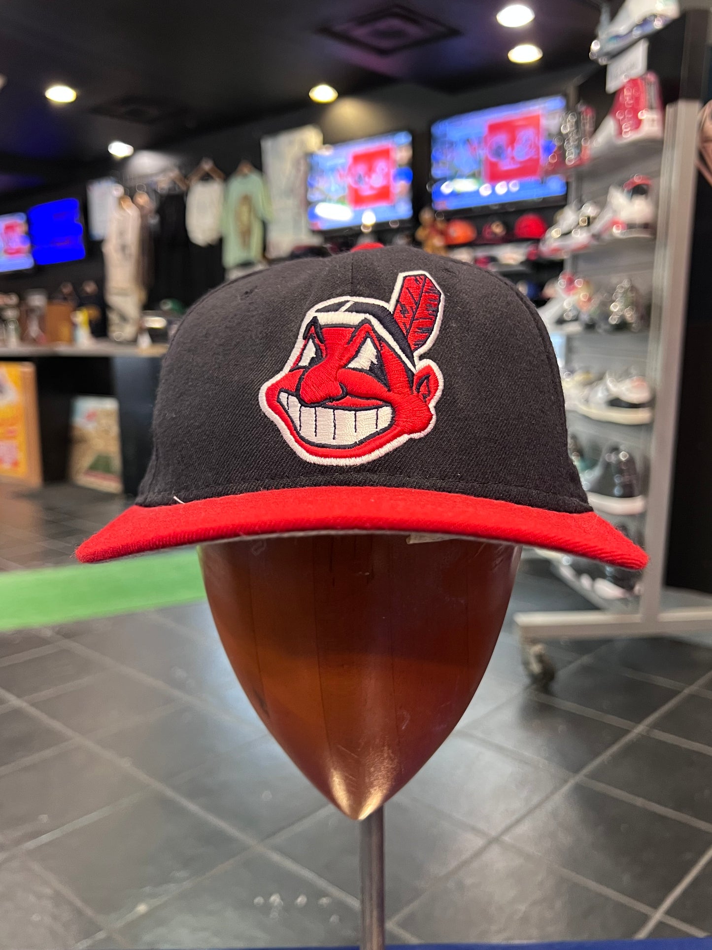 1998 New Era Cleveland Indians Fitted Size 7 1/8