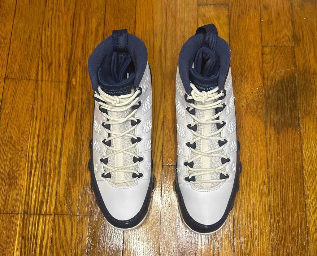 Air Jordan 9 Retro Pearl Blue Size 9 Men Shoes