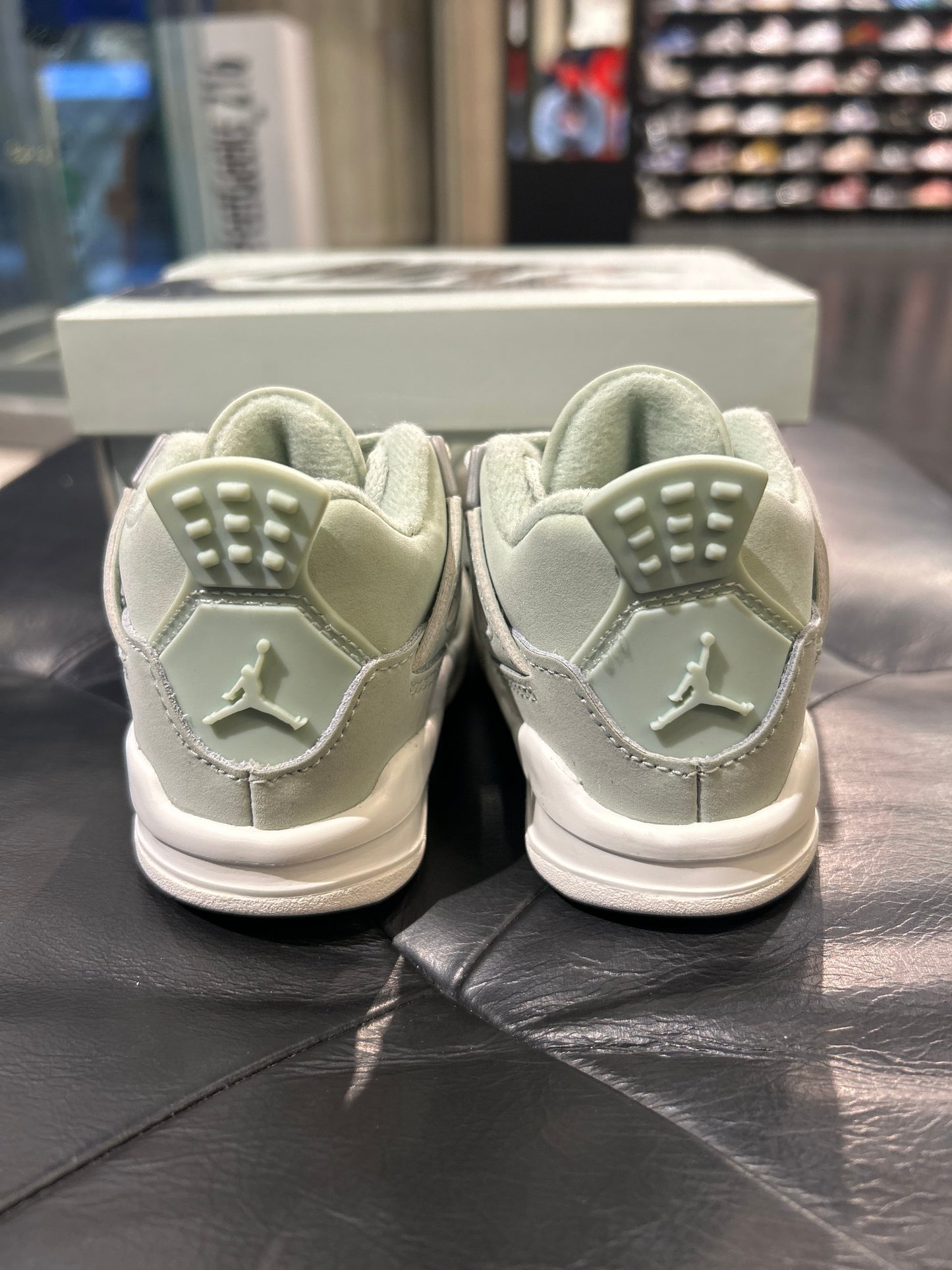 Air Jordan 4 Seafoam size 4c toddler shoes